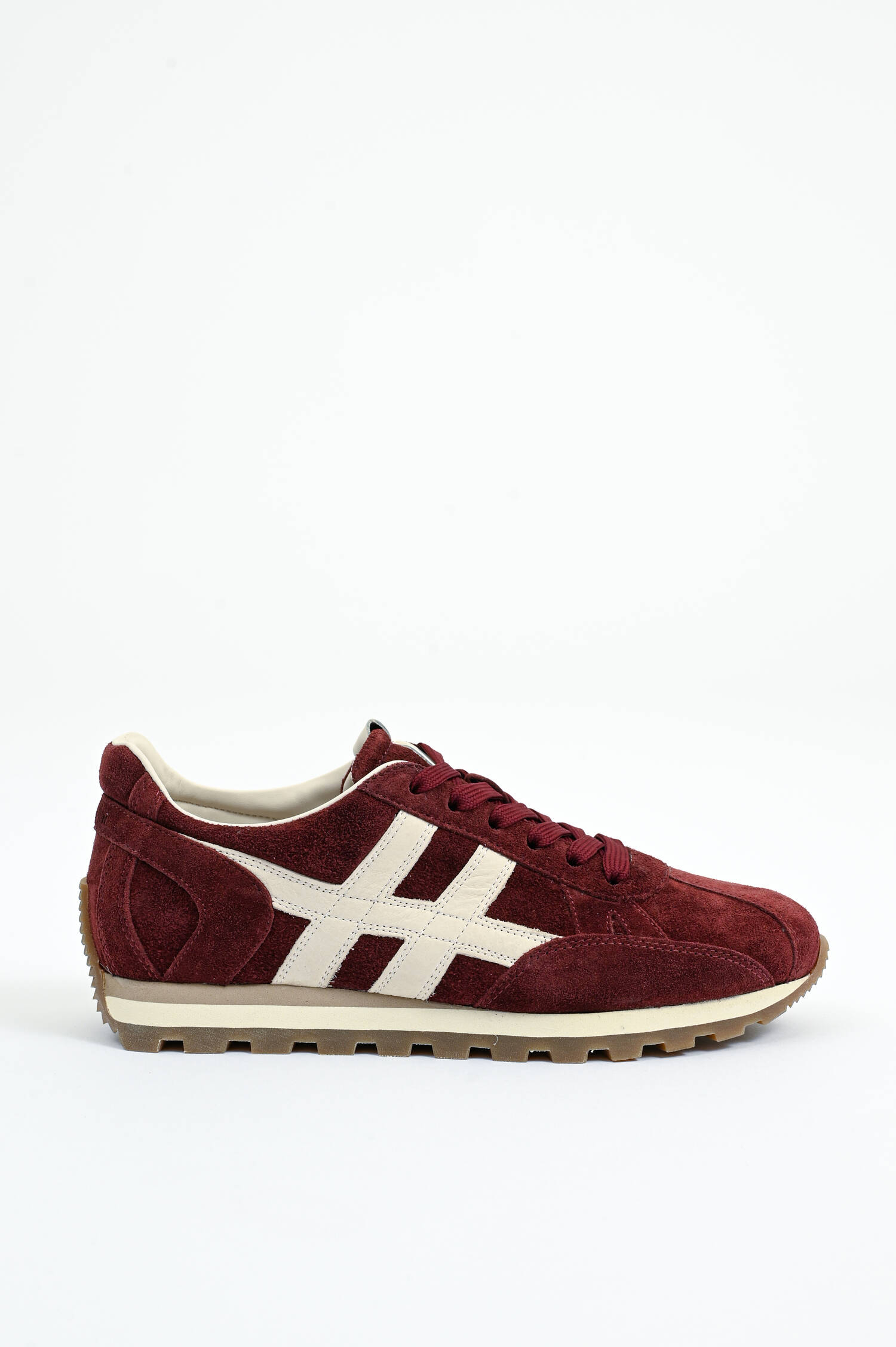 Sneaker ALLACCIATO H671 in Bordeaux