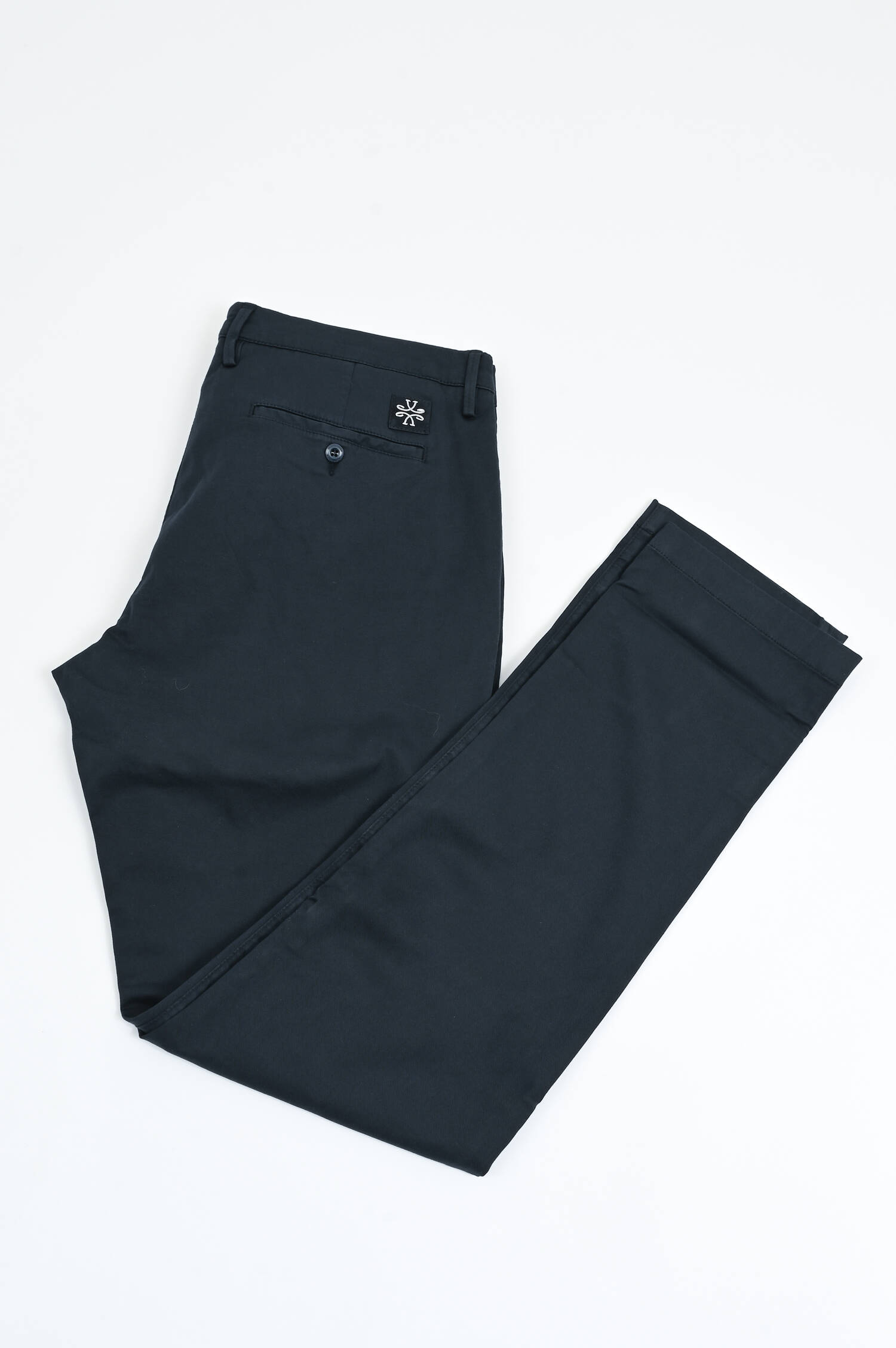 Strukturierte Slim Fit Chino BOBBY in Navy