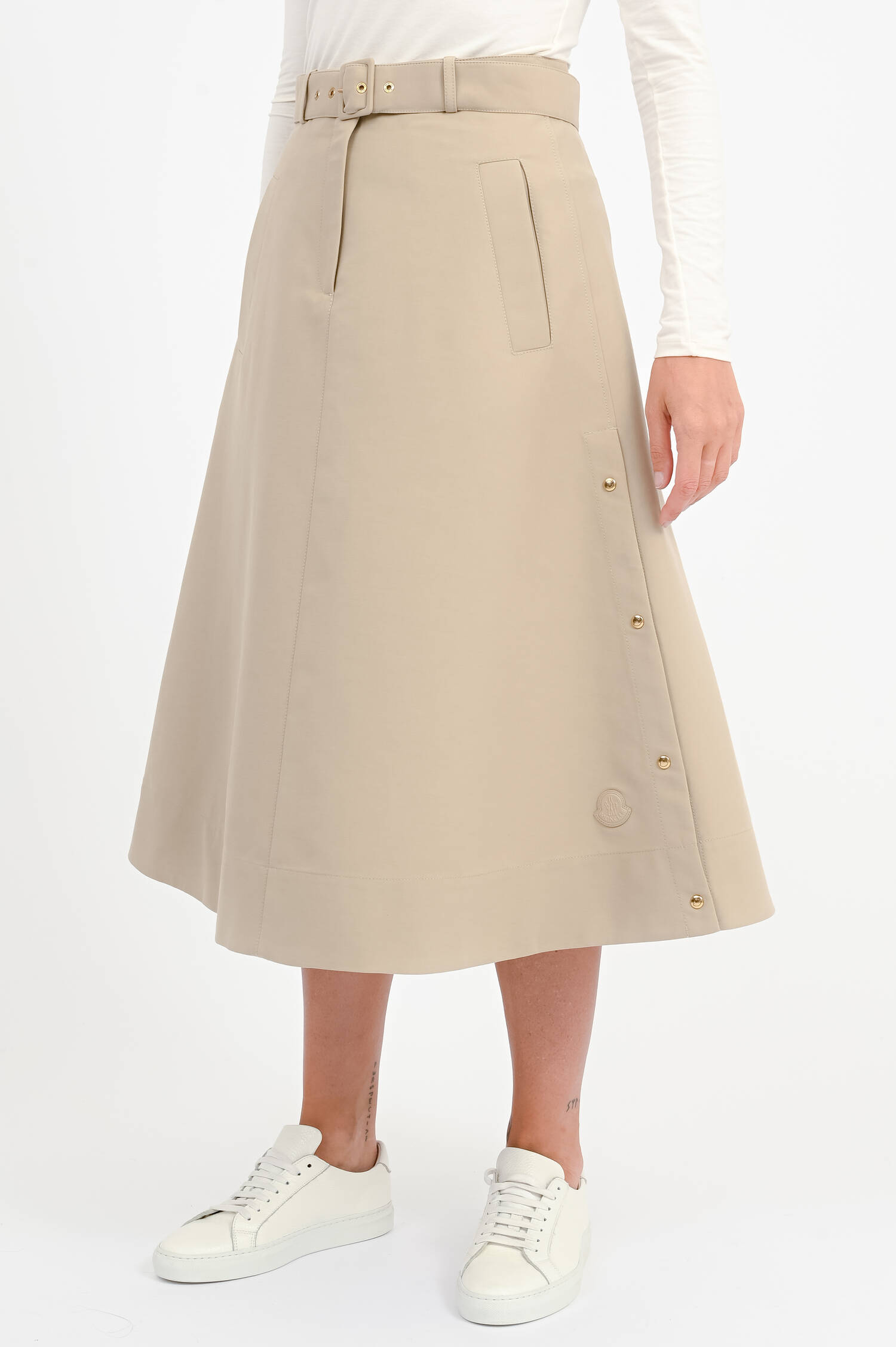 A-Linien-Rock in Beige