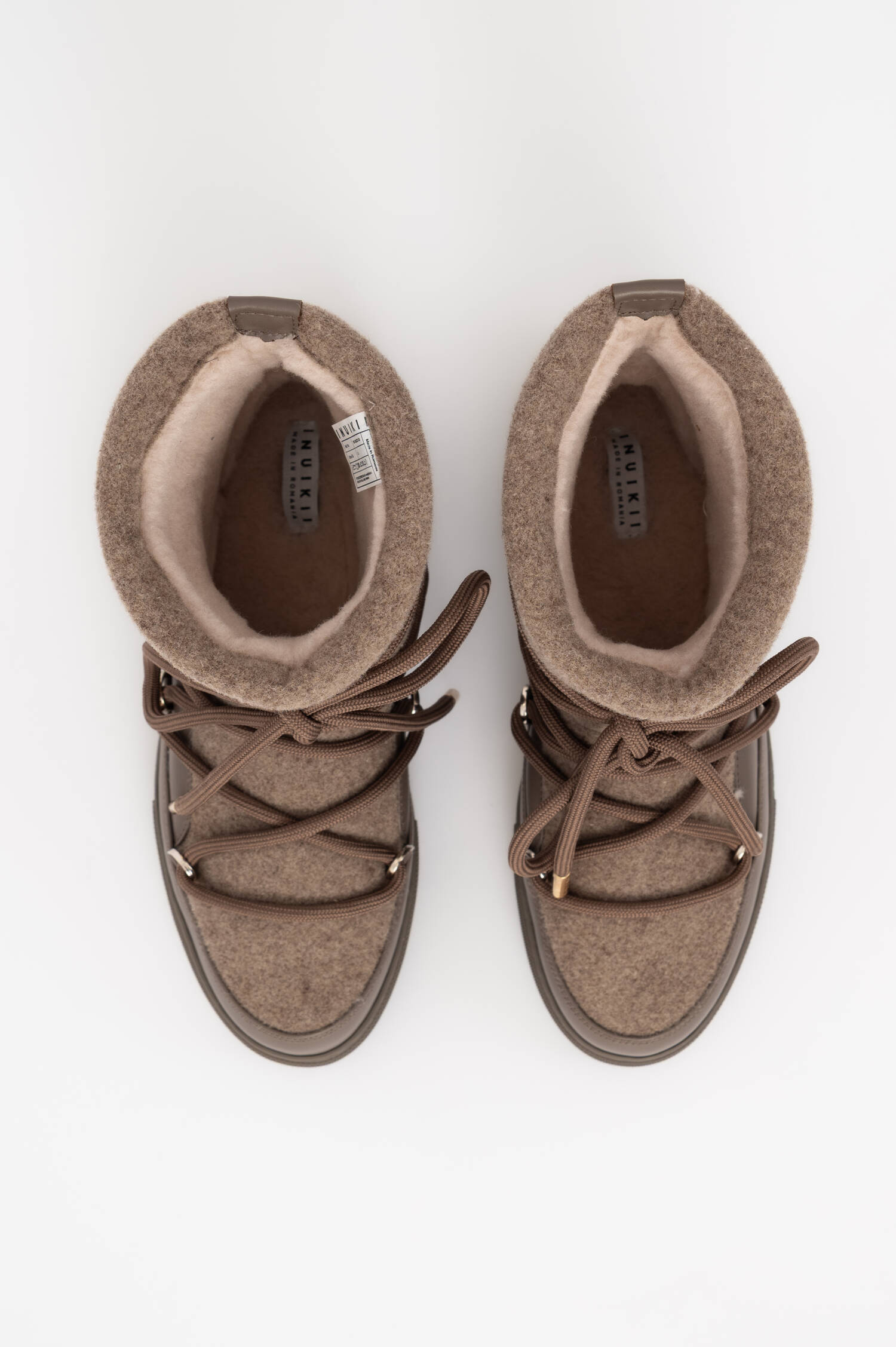 Lammfell-Winterschuhe FELT in Grau Lammfell-Winterschuhe FELT in Grau