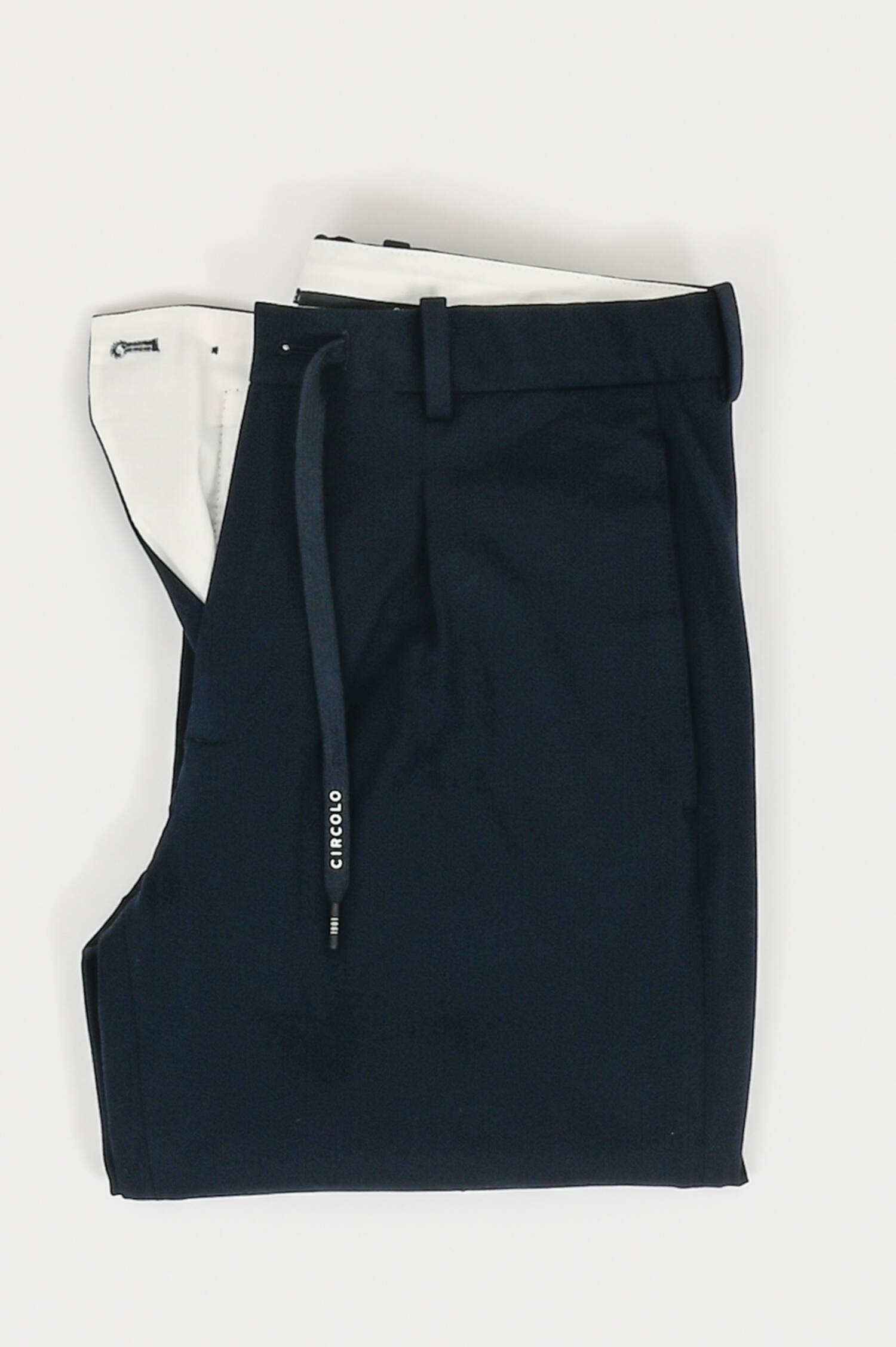 Hose aus Baumwoll-Stretch Mix in Navyblau Hose aus Baumwoll-Stretch Mix in Navyblau