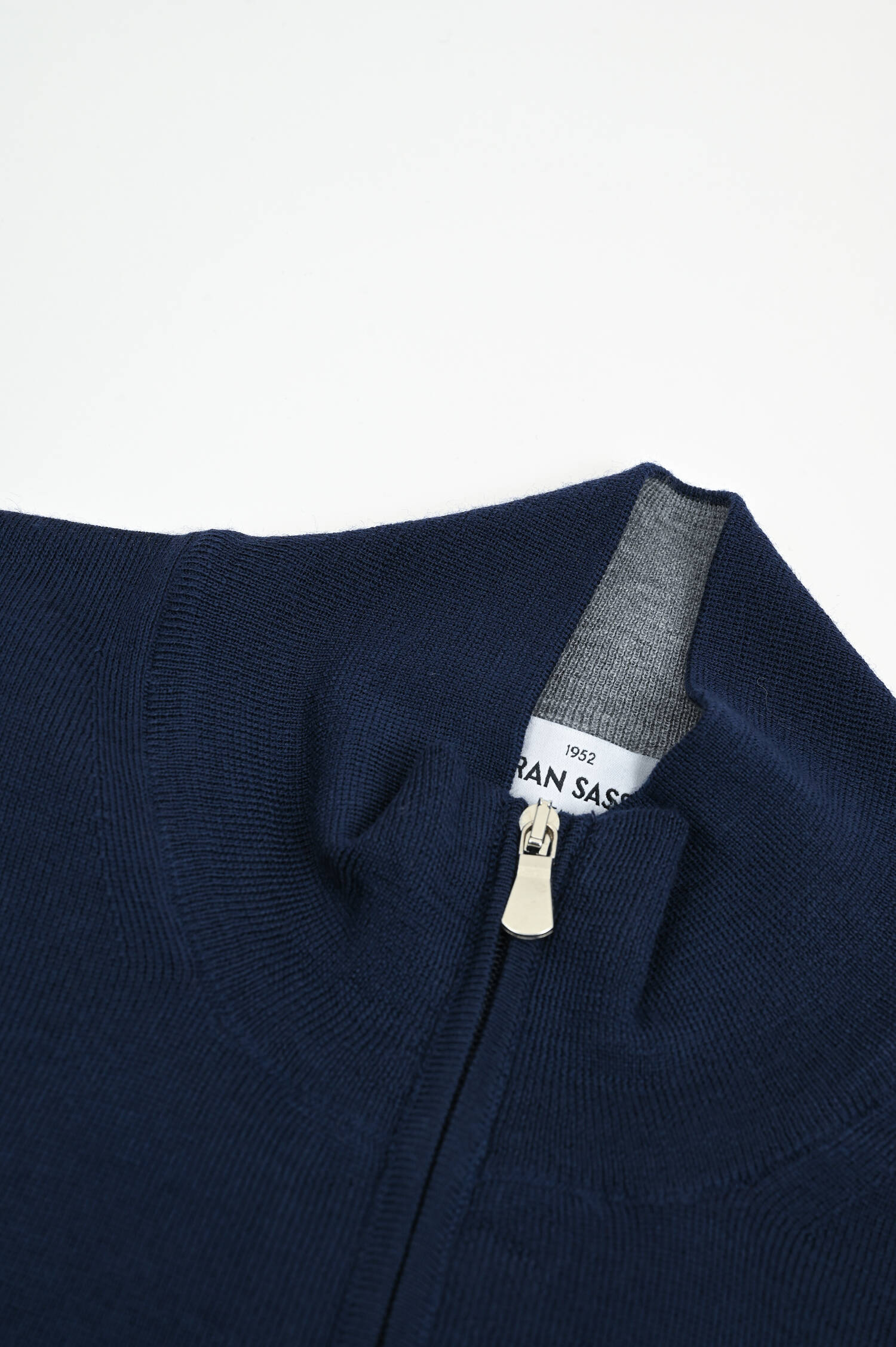 Feinstrick Troyer in Navy