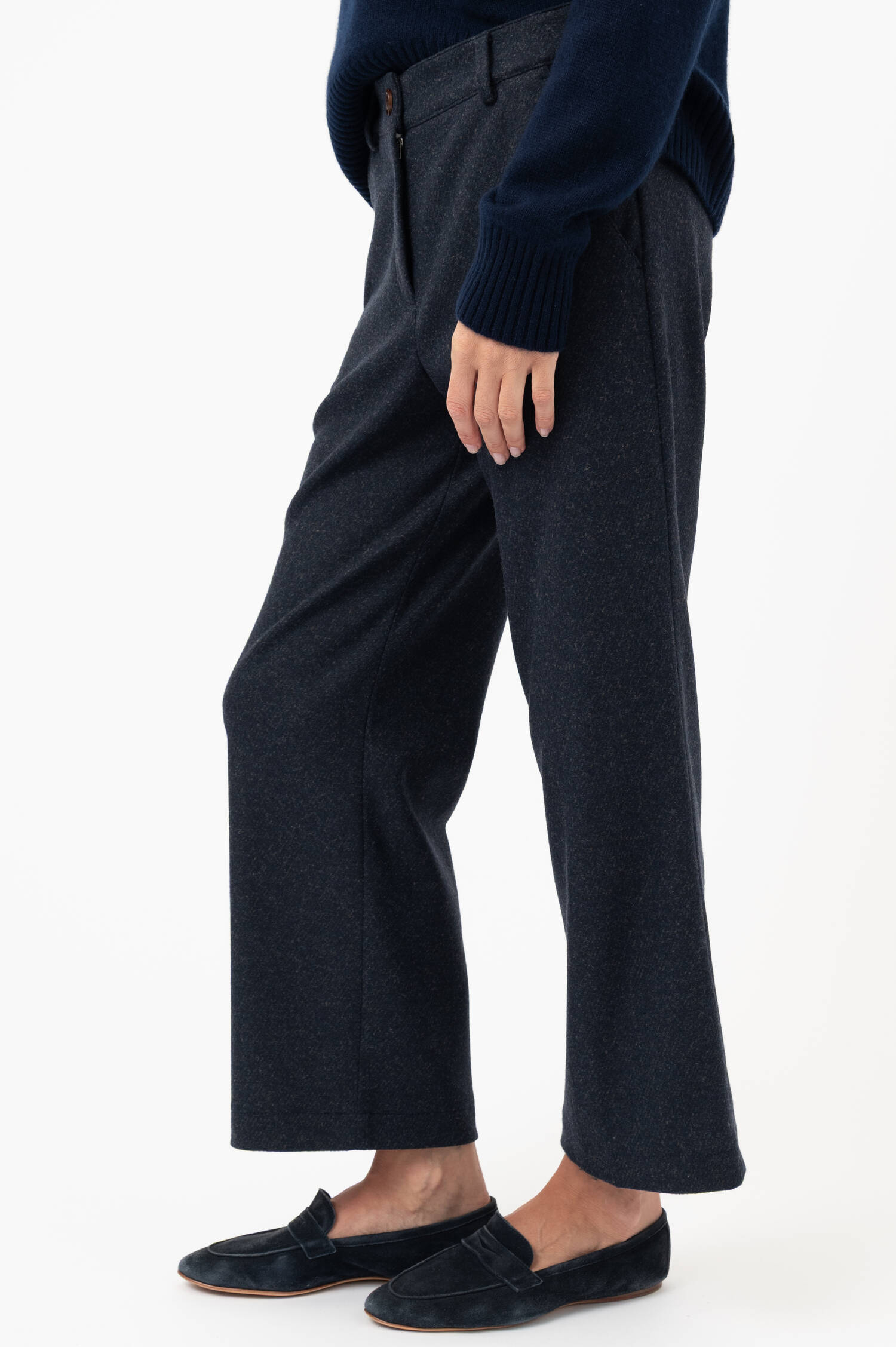Culotte ANIKA in Navy meliert Culotte ANIKA in Navy meliert