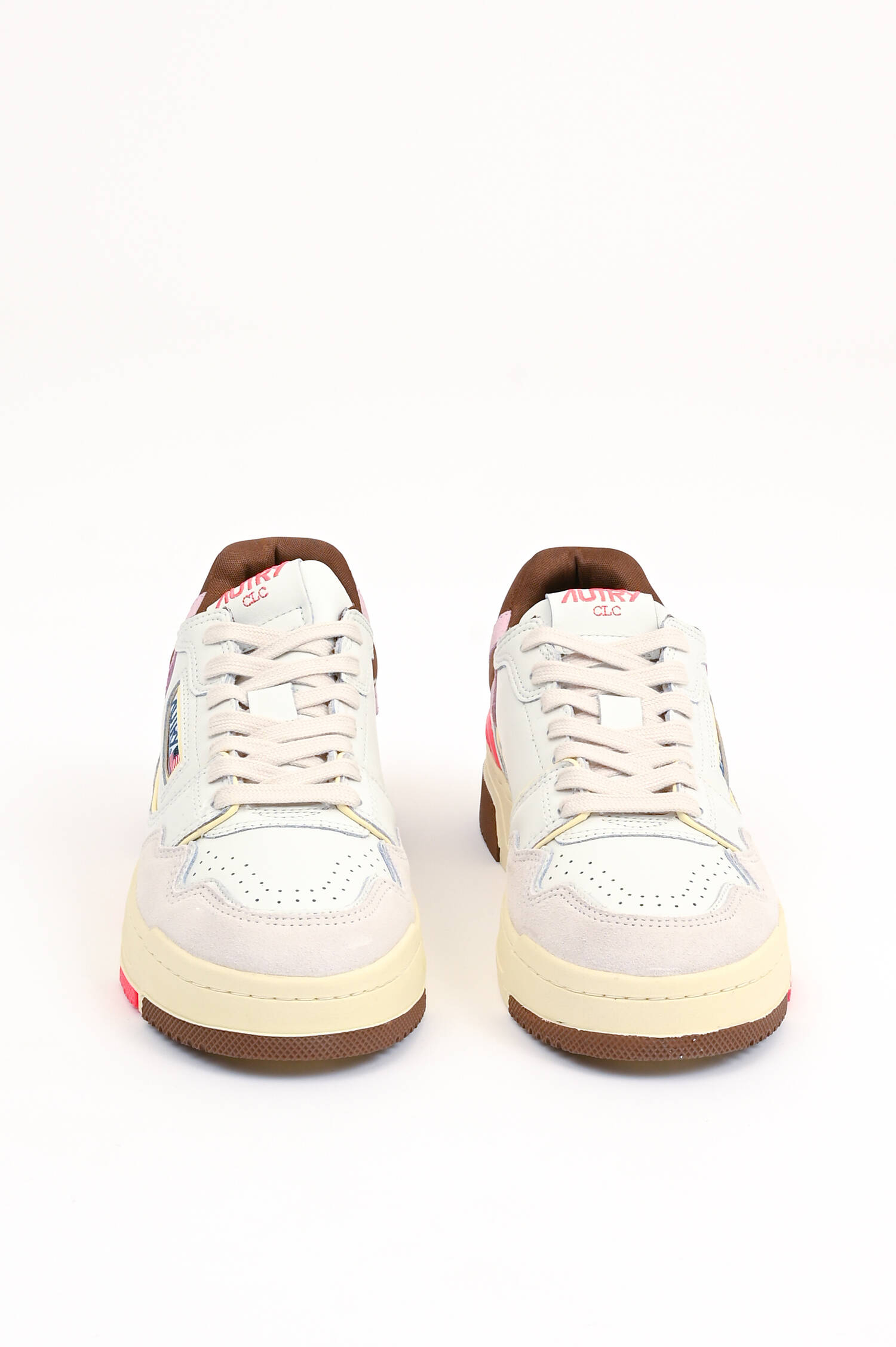 Sneaker CCL LOW in Weiß/Braun/Pink