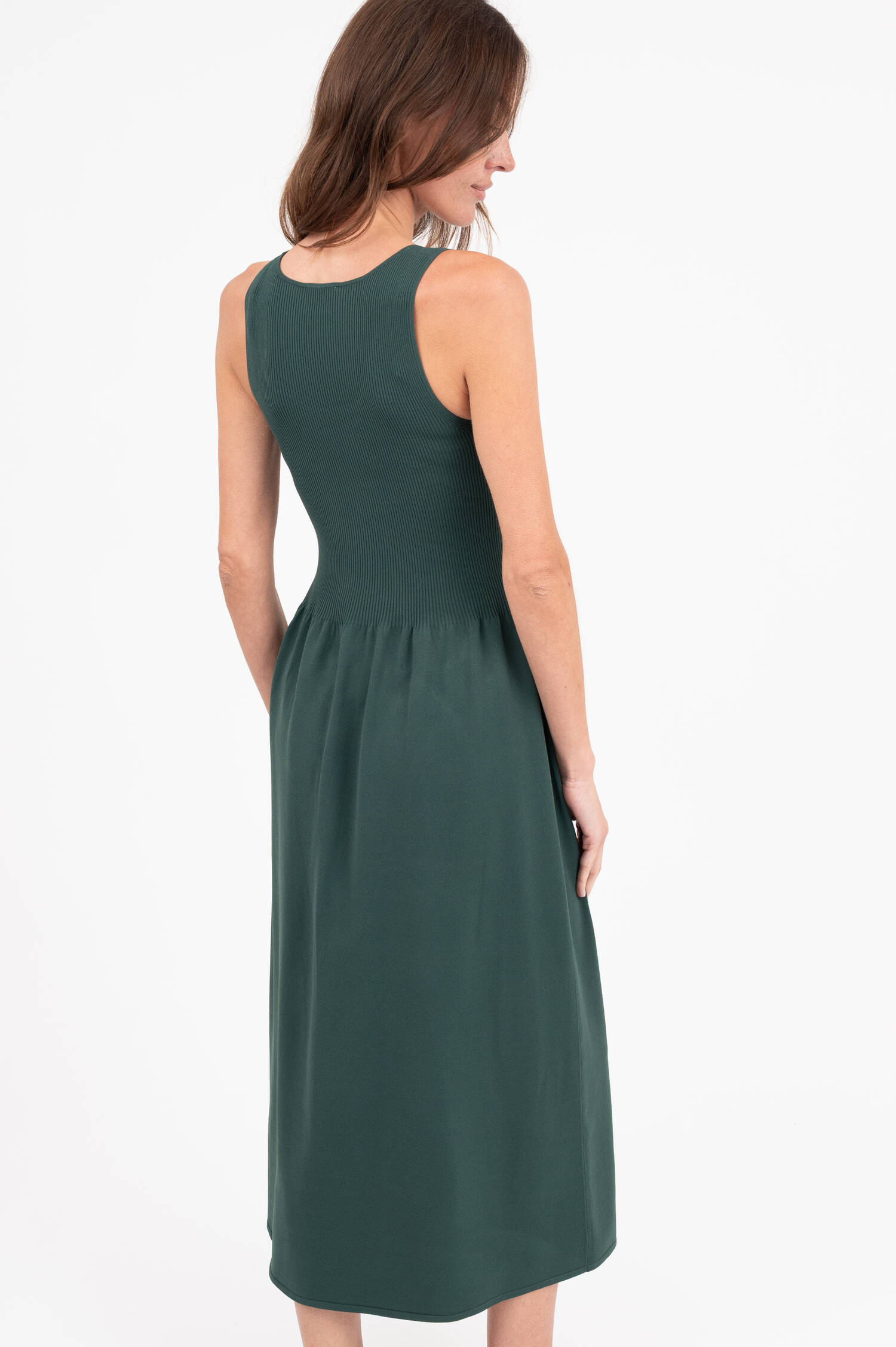 Kleid CALIBRI in Smaragdgrün