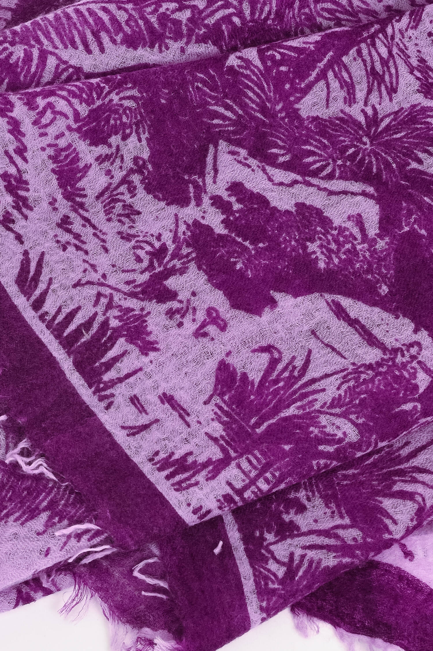 Cashmere-Schal TOILE in Violett/Flieder