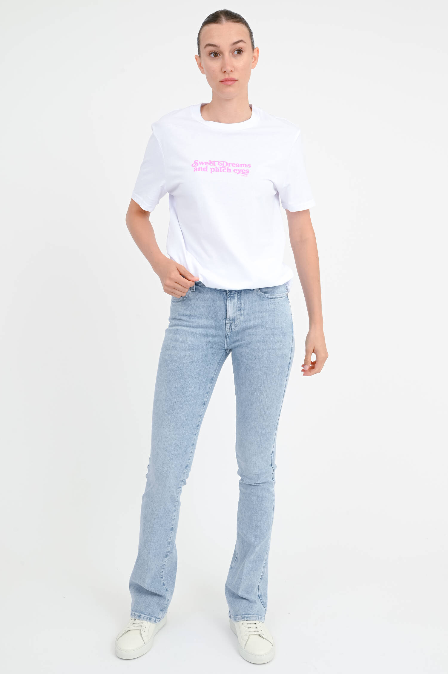 Bootcut Jeans OLINA in Hellblau Bootcut Jeans OLINA in Hellblau