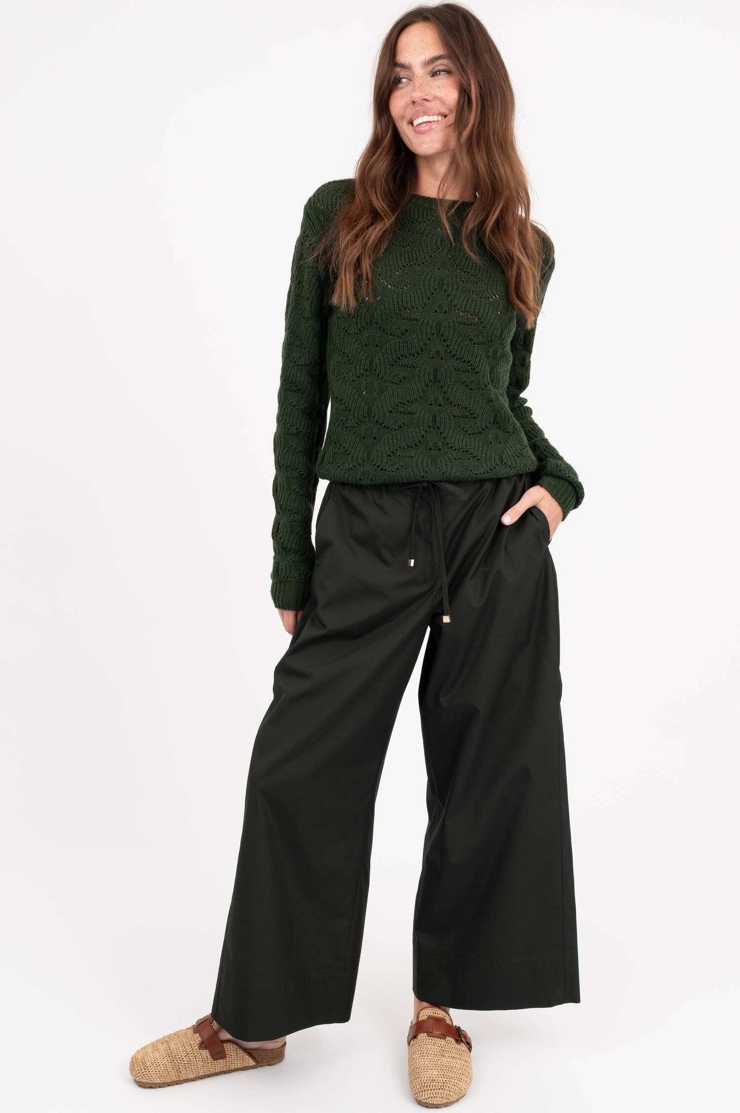 Culotte Hose AUREO in Tannengrün Culotte Hose AUREO in Tannengrün