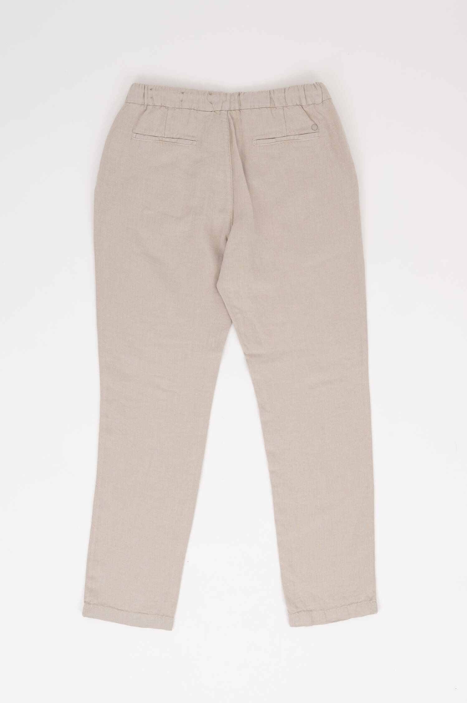Leinenhose VIRGO TAPERED in Hellgrau
