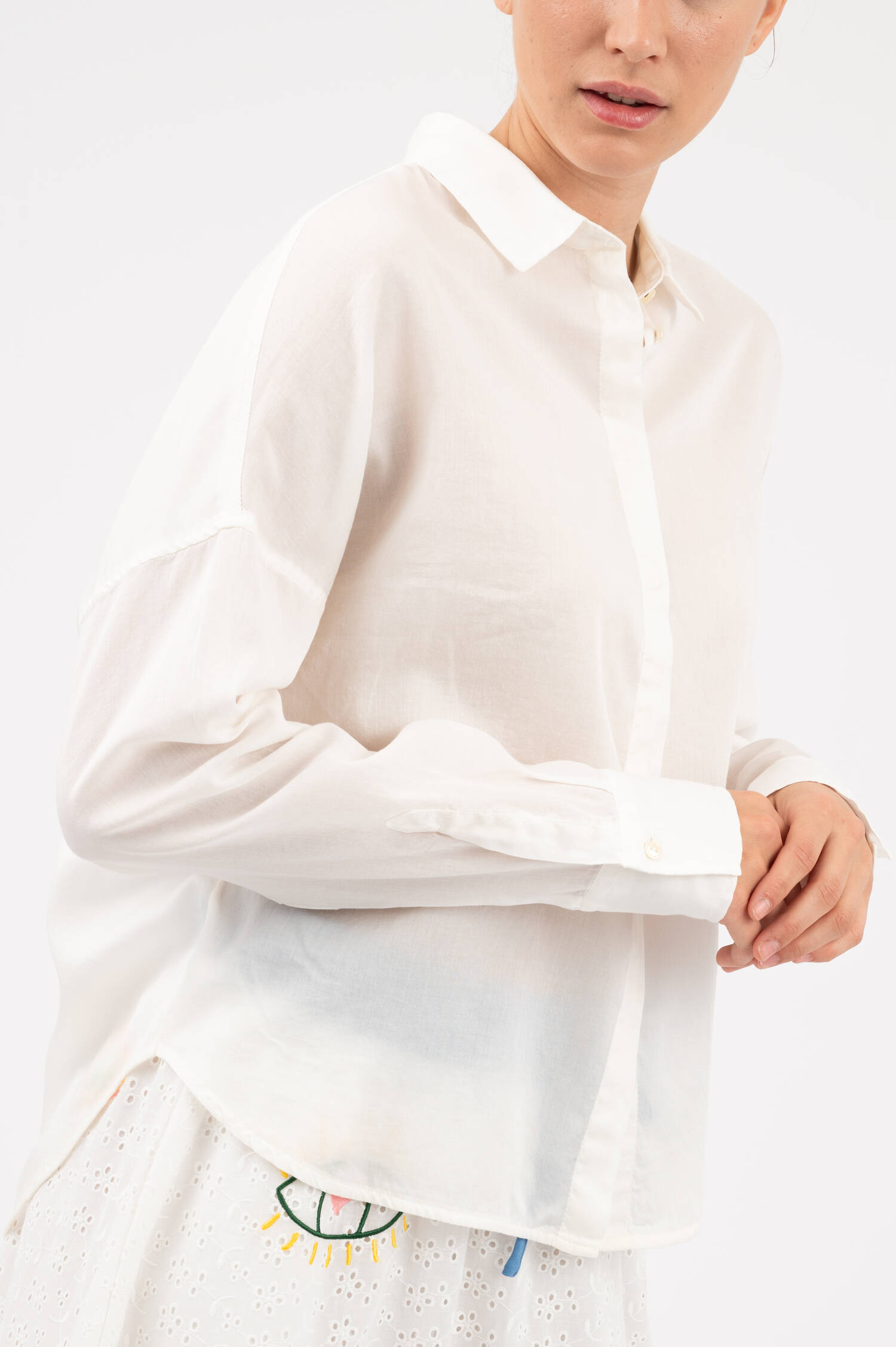 Bluse SANDY in Weiß