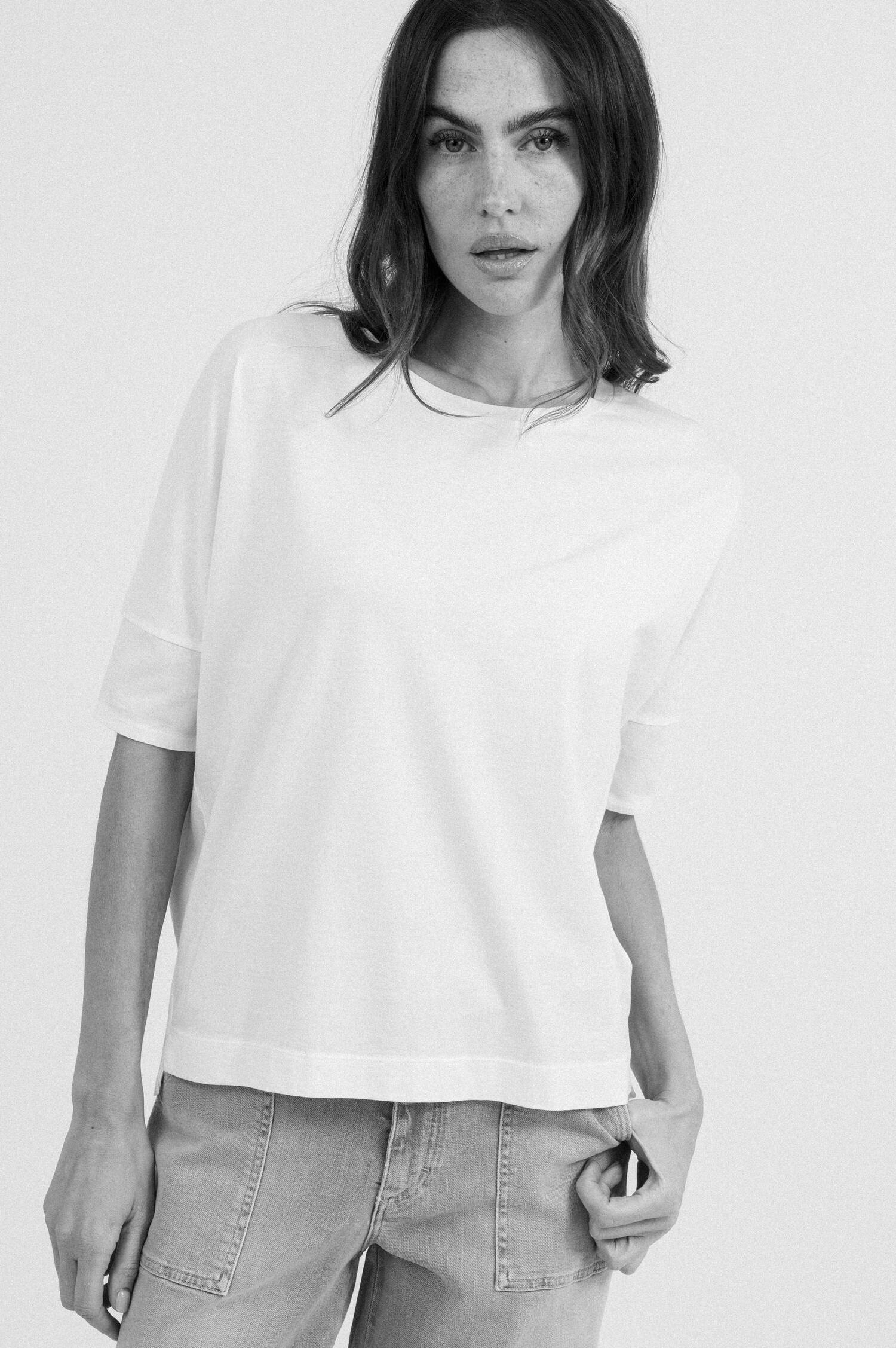 T-Shirt DAISY in Weiß