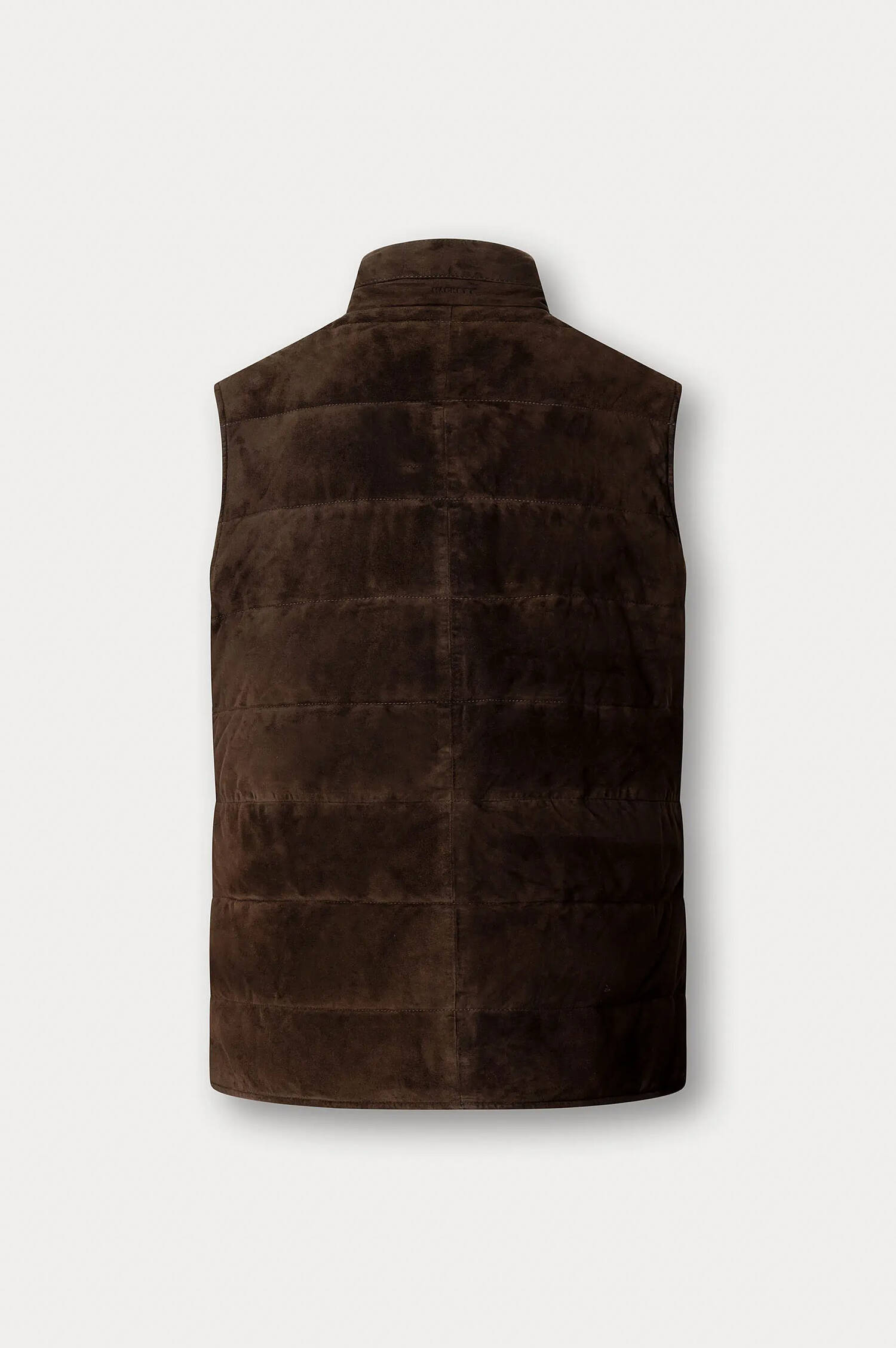 Wende-Gilet in Braun/Navy