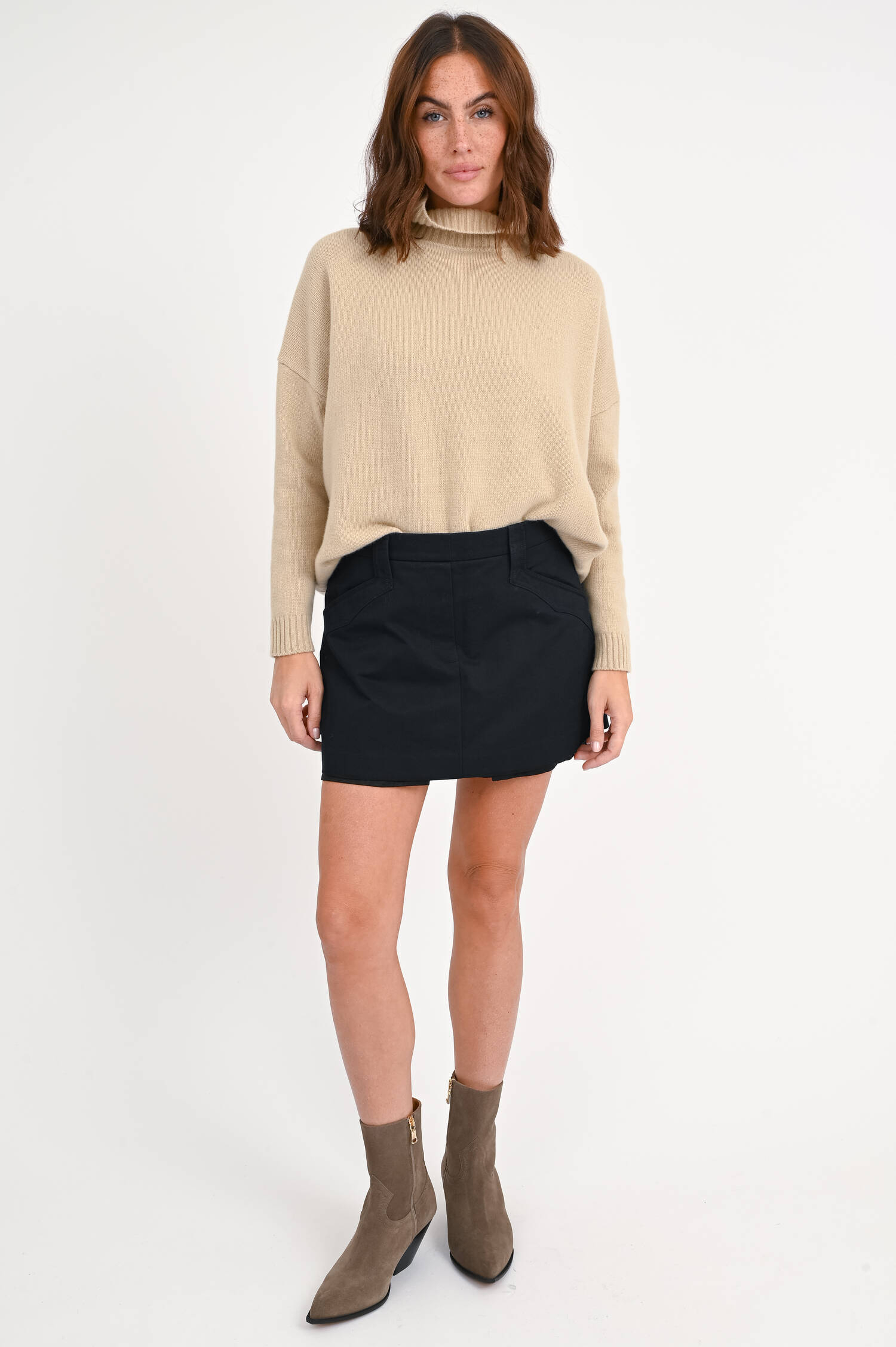 Hybrid Mini-Rock/Short in Dunkelblau