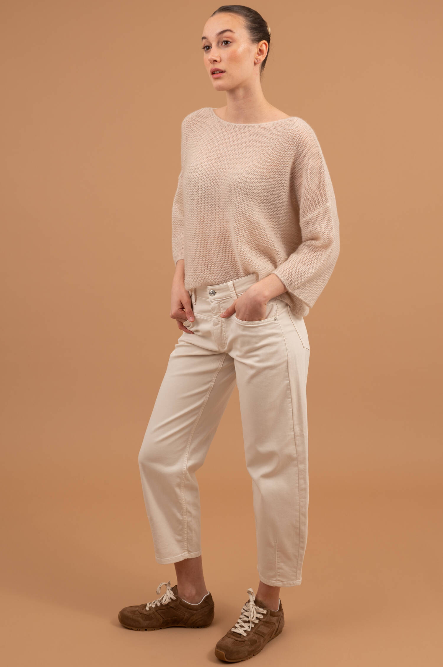 Jeans ELIN in Moon-Butter-Beige