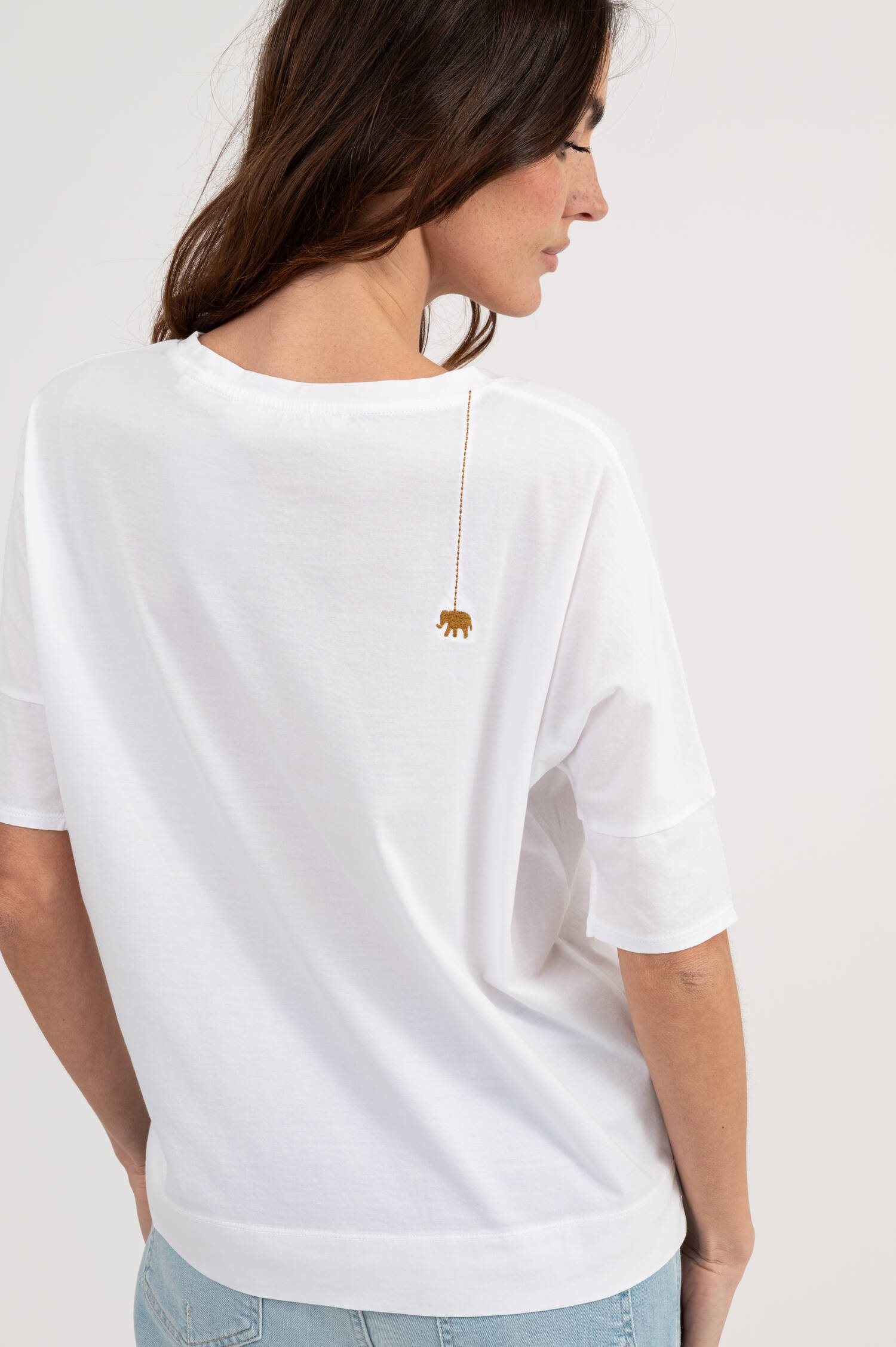 T-Shirt DAISY in Weiß