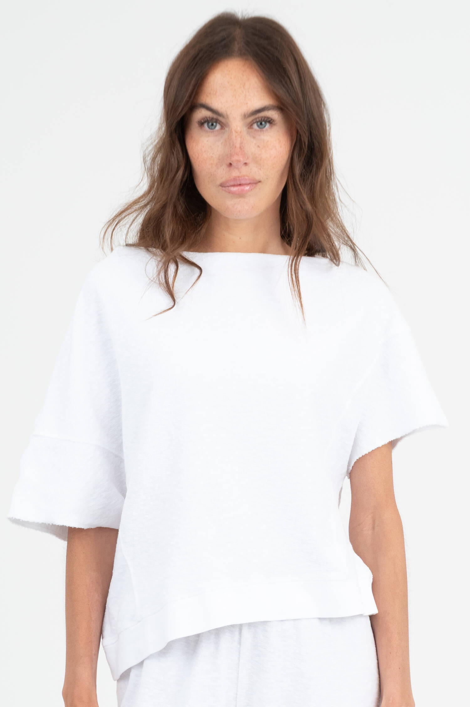 Frottee Shirt TARTU in Weiß Frottee Shirt TARTU in Weiß