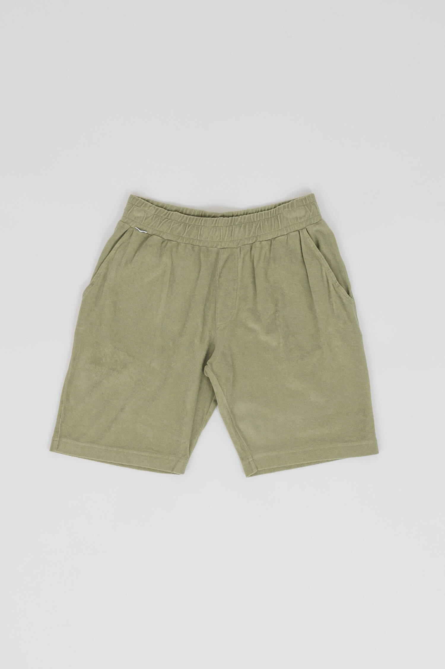 Frottee Bermuda TERRY in Grün