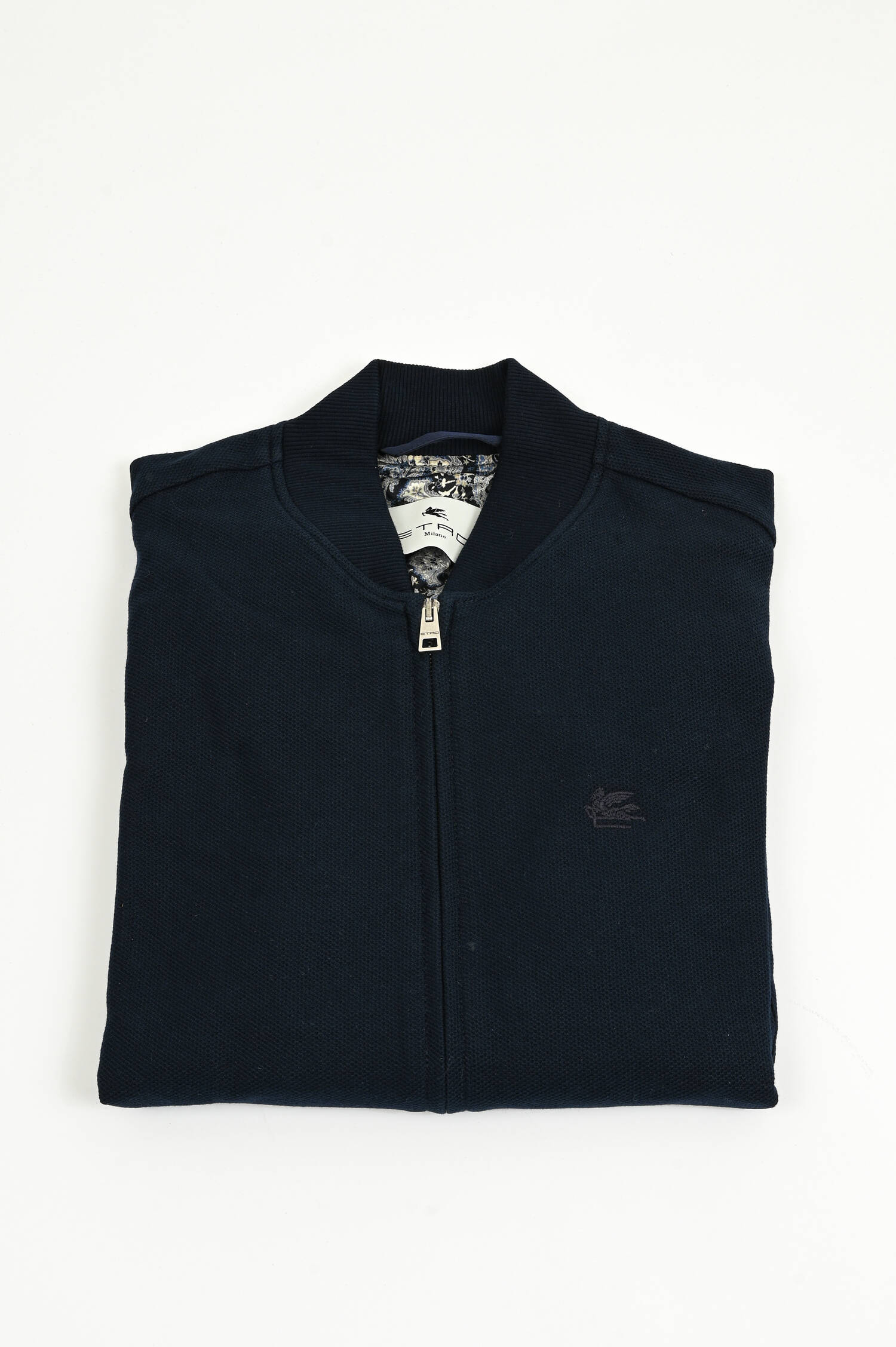 Bomberjacke aus Baumwolle in Navy