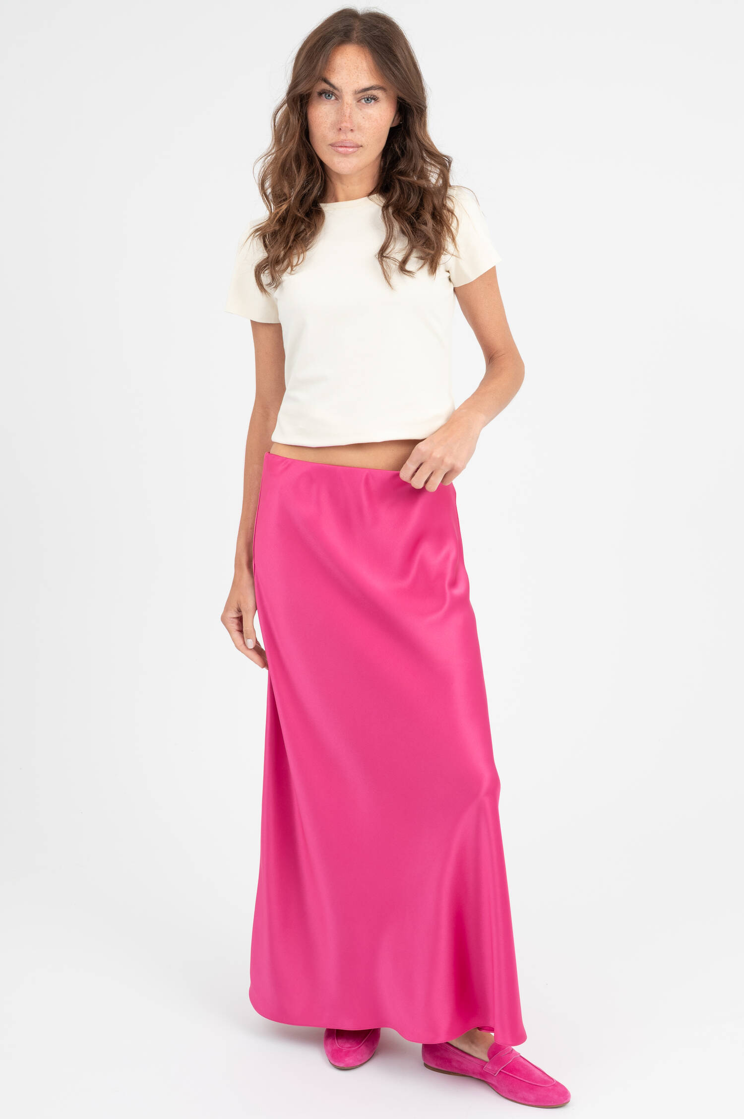 Satin Rock in Pink
