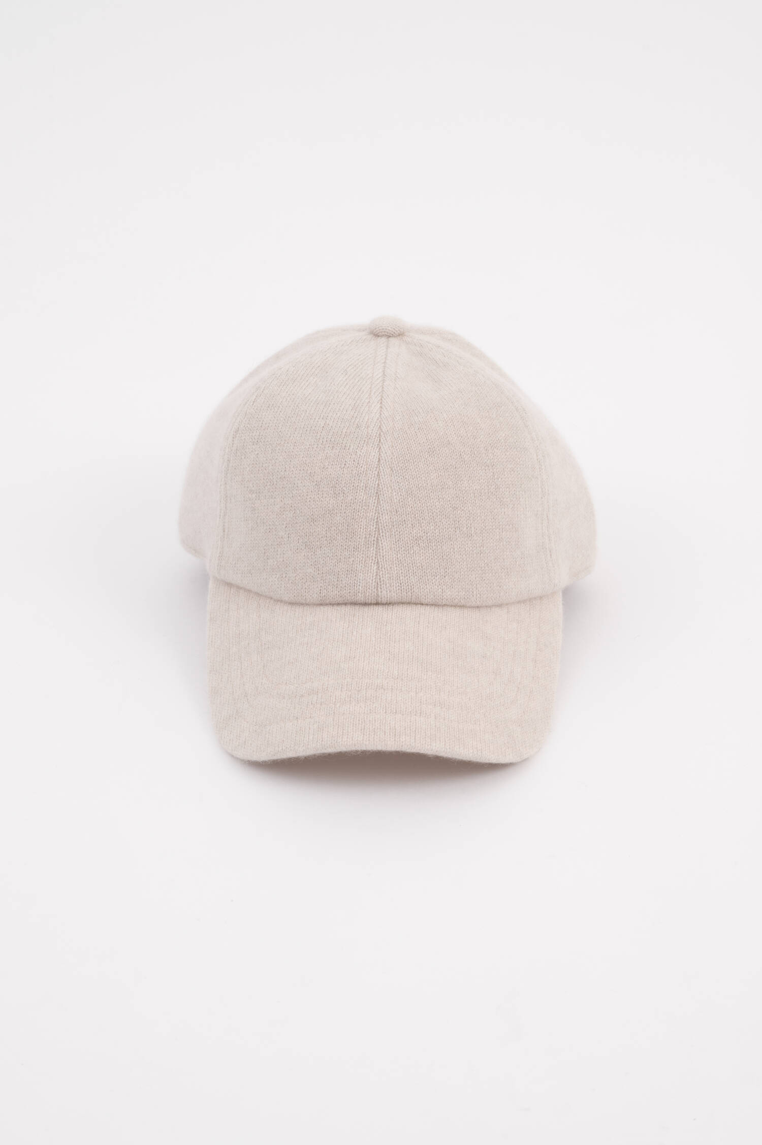 Cashmere Basecap in Creme Cashmere Basecap in Creme