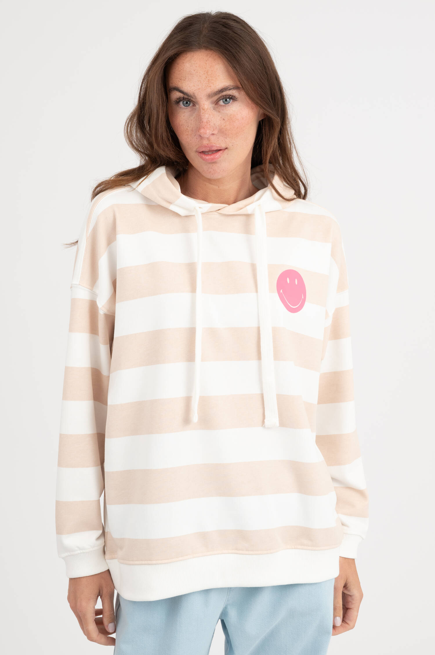 Oversize Sweater in Beige/Ecru