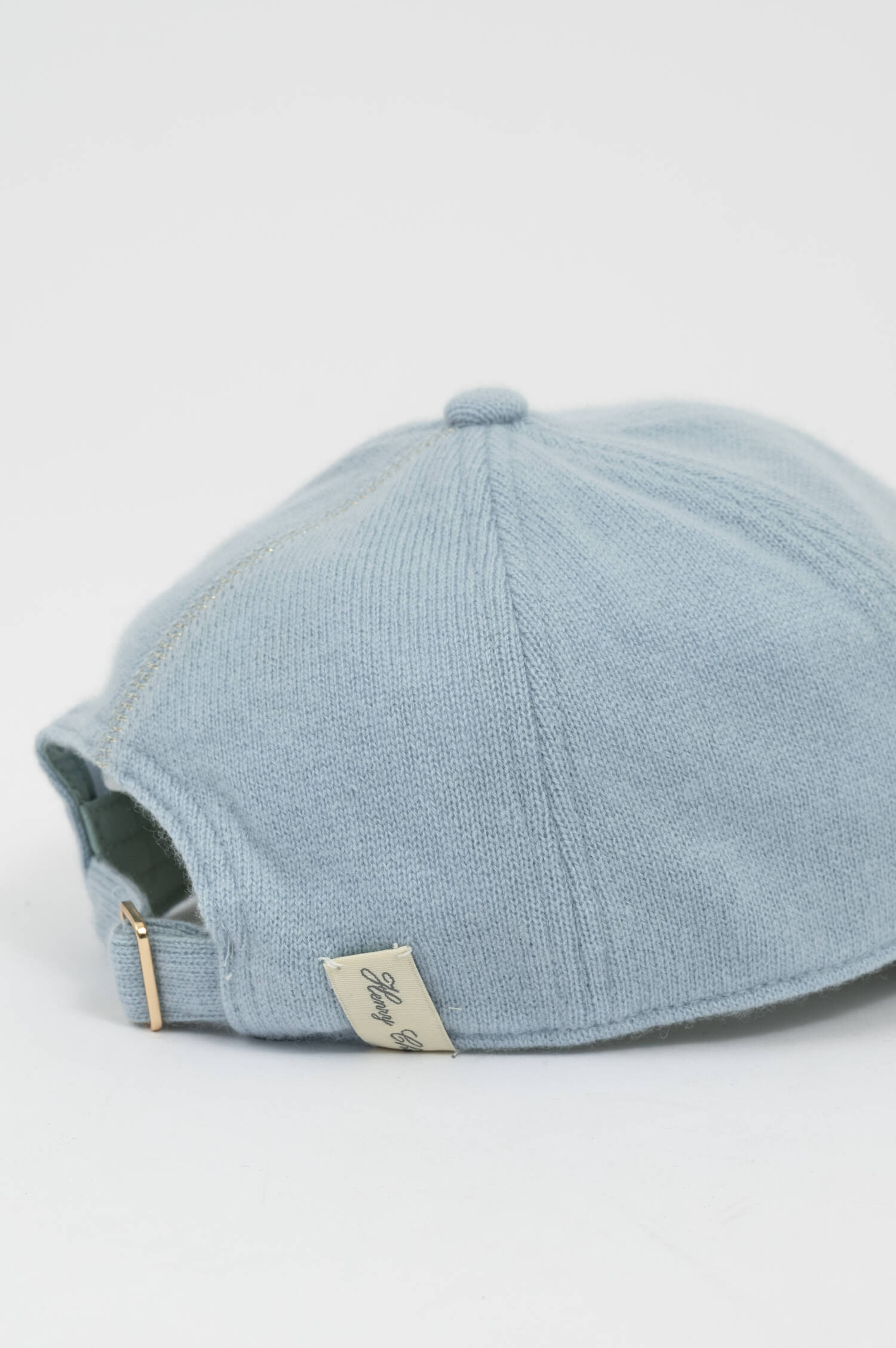 Basecap aus Cashmere in Wave