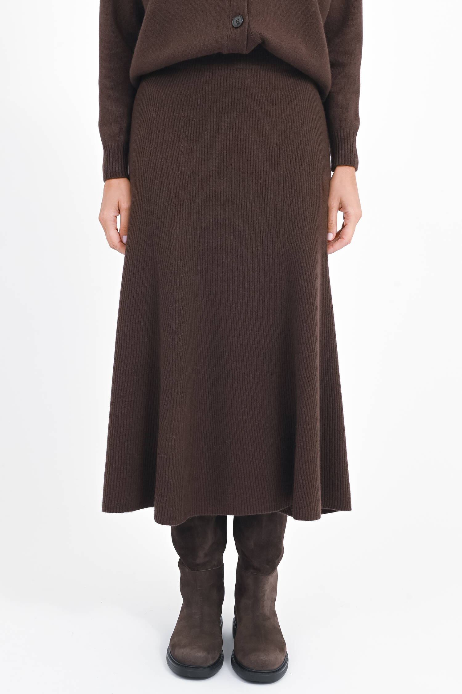 Woll-Cashmere-Rock in Bitter Chocolate Woll-Cashmere-Rock in Bitter Chocolate