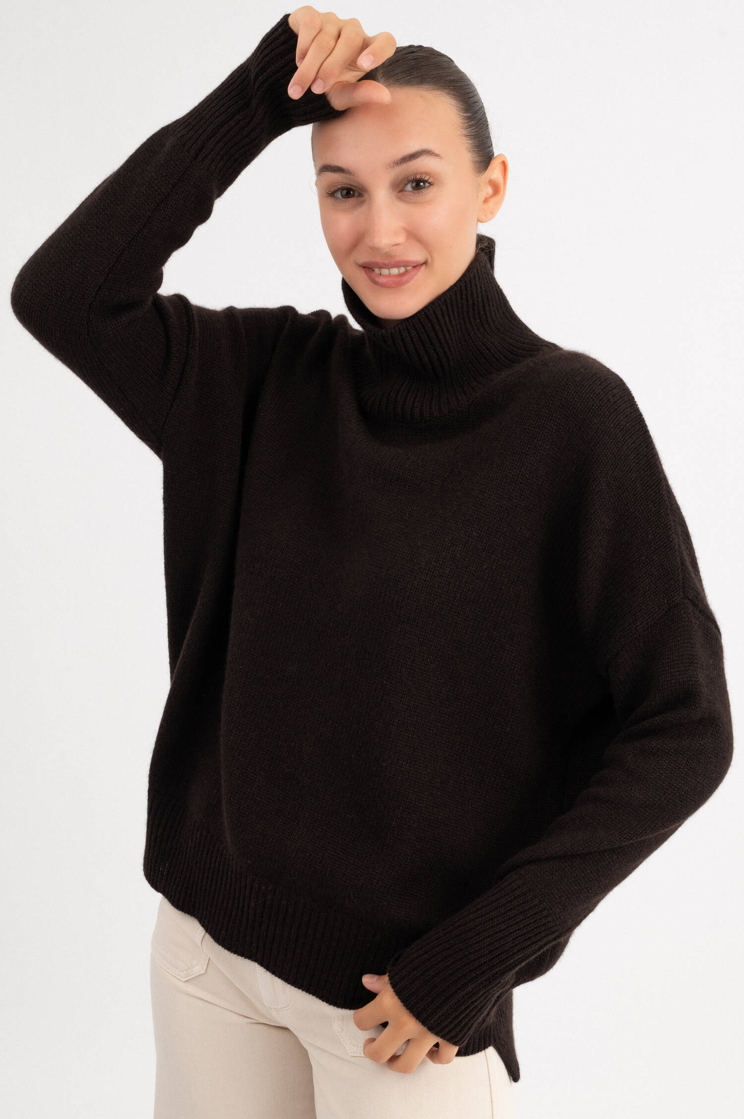 Pullover HEIDI in Braun Pullover HEIDI in Braun