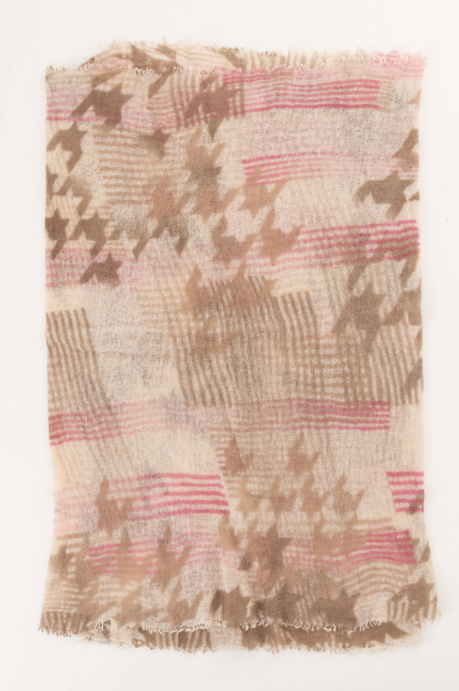 Cashmere Schal SHADOW in Beige