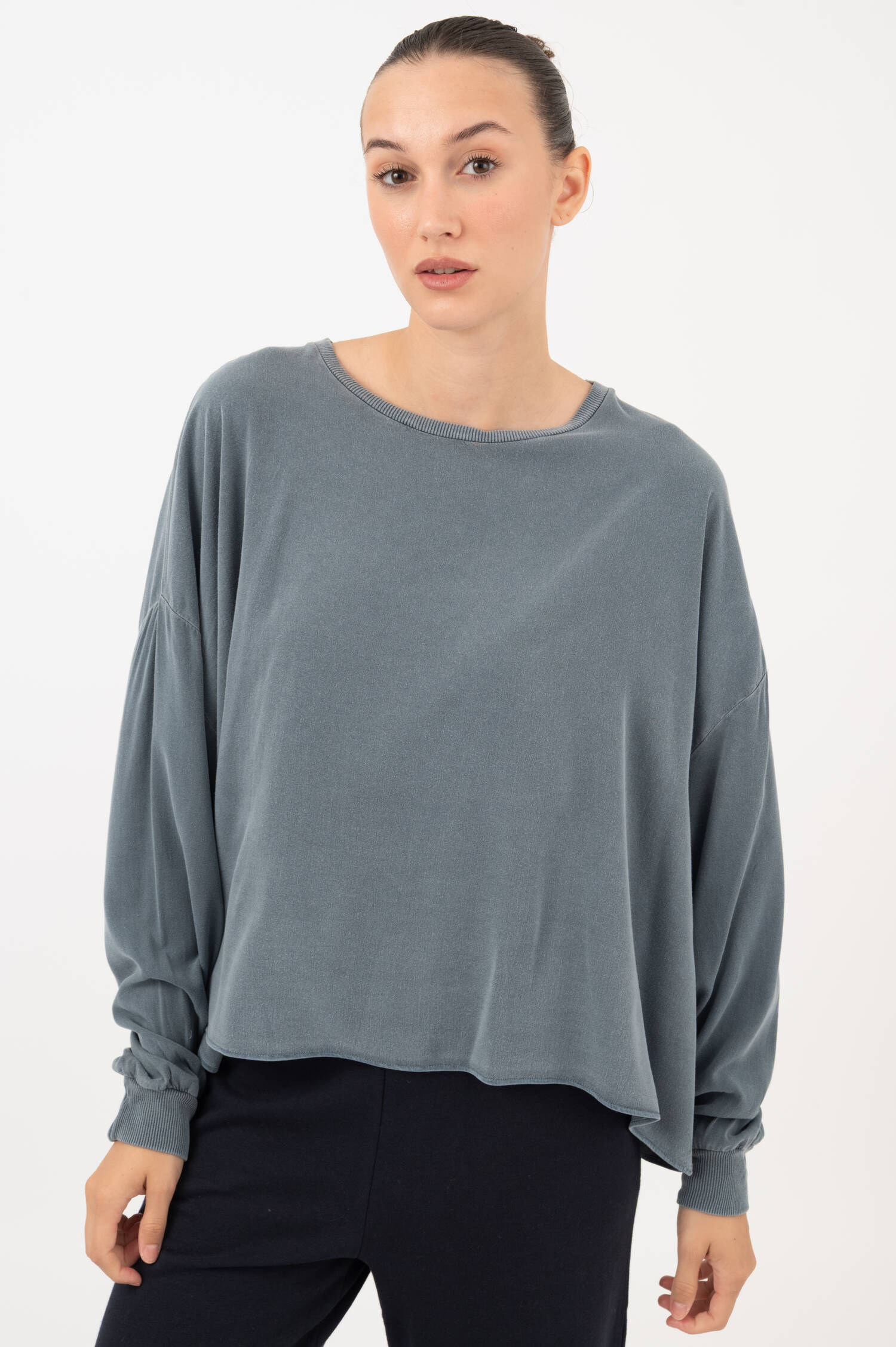 Pullover MOABY in Blaugrau