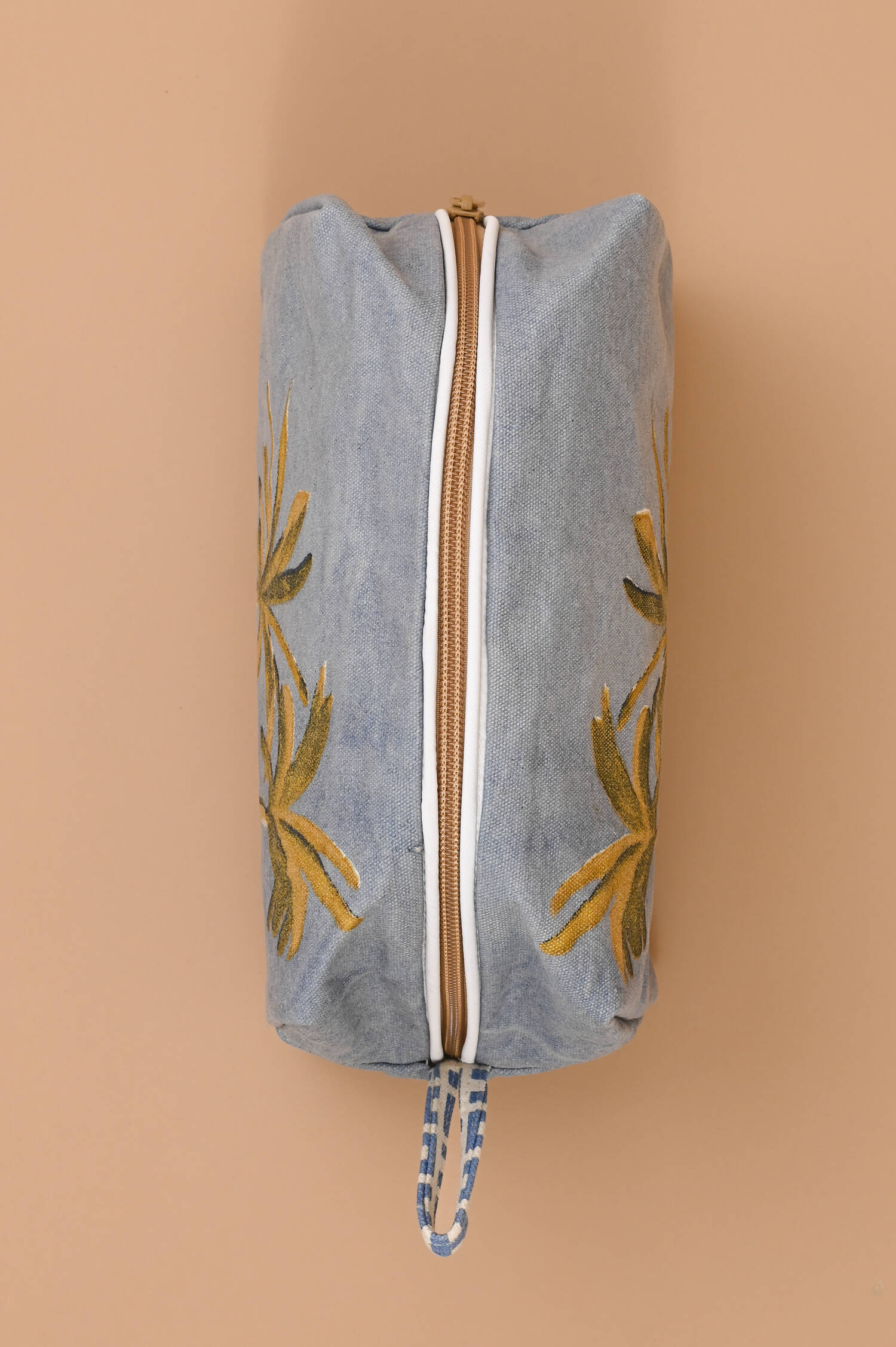 Necessaire in Palm Blue