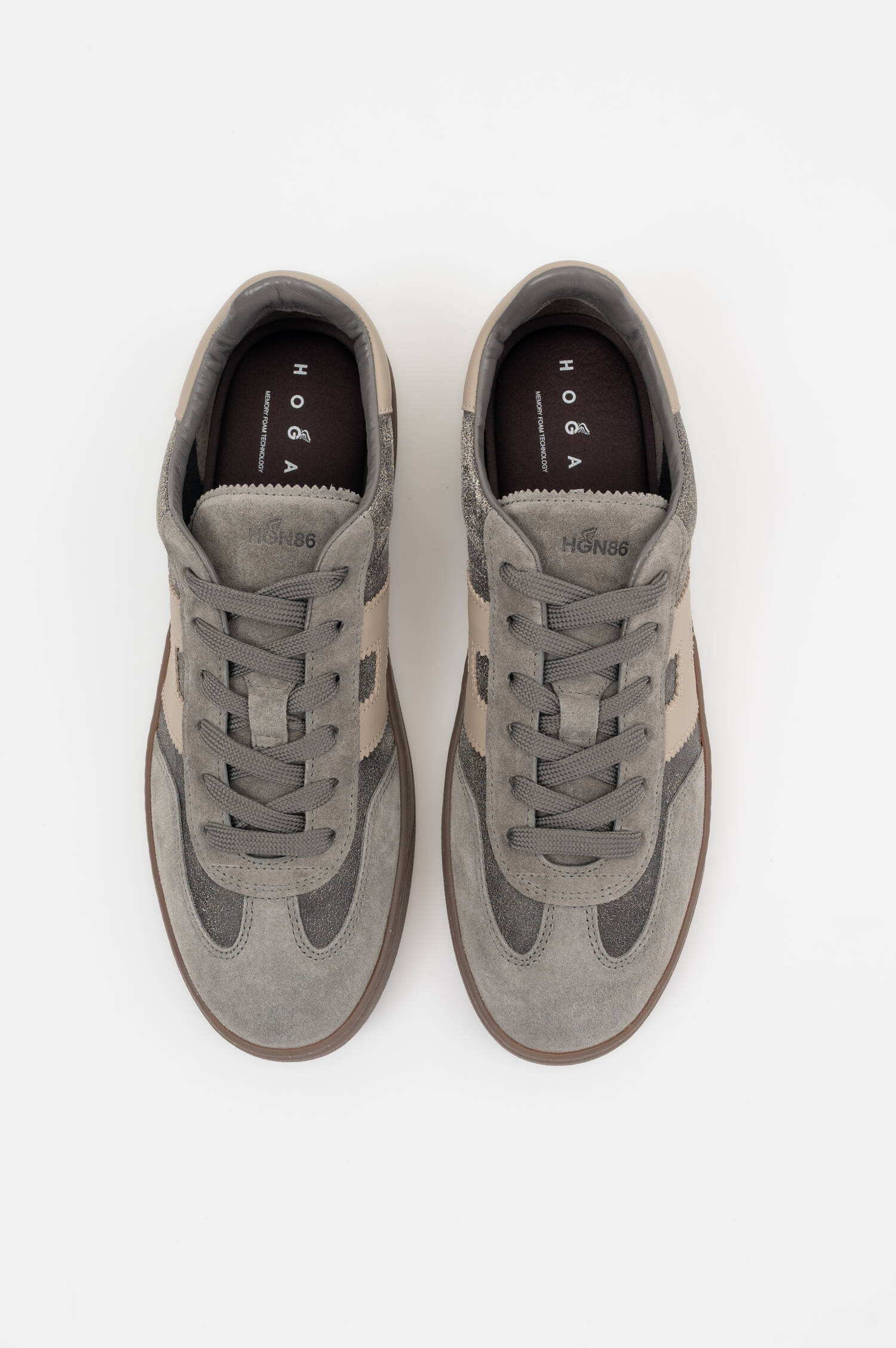 Sneaker COOL in Grau/Braun meliert Sneaker COOL in Grau/Braun meliert
