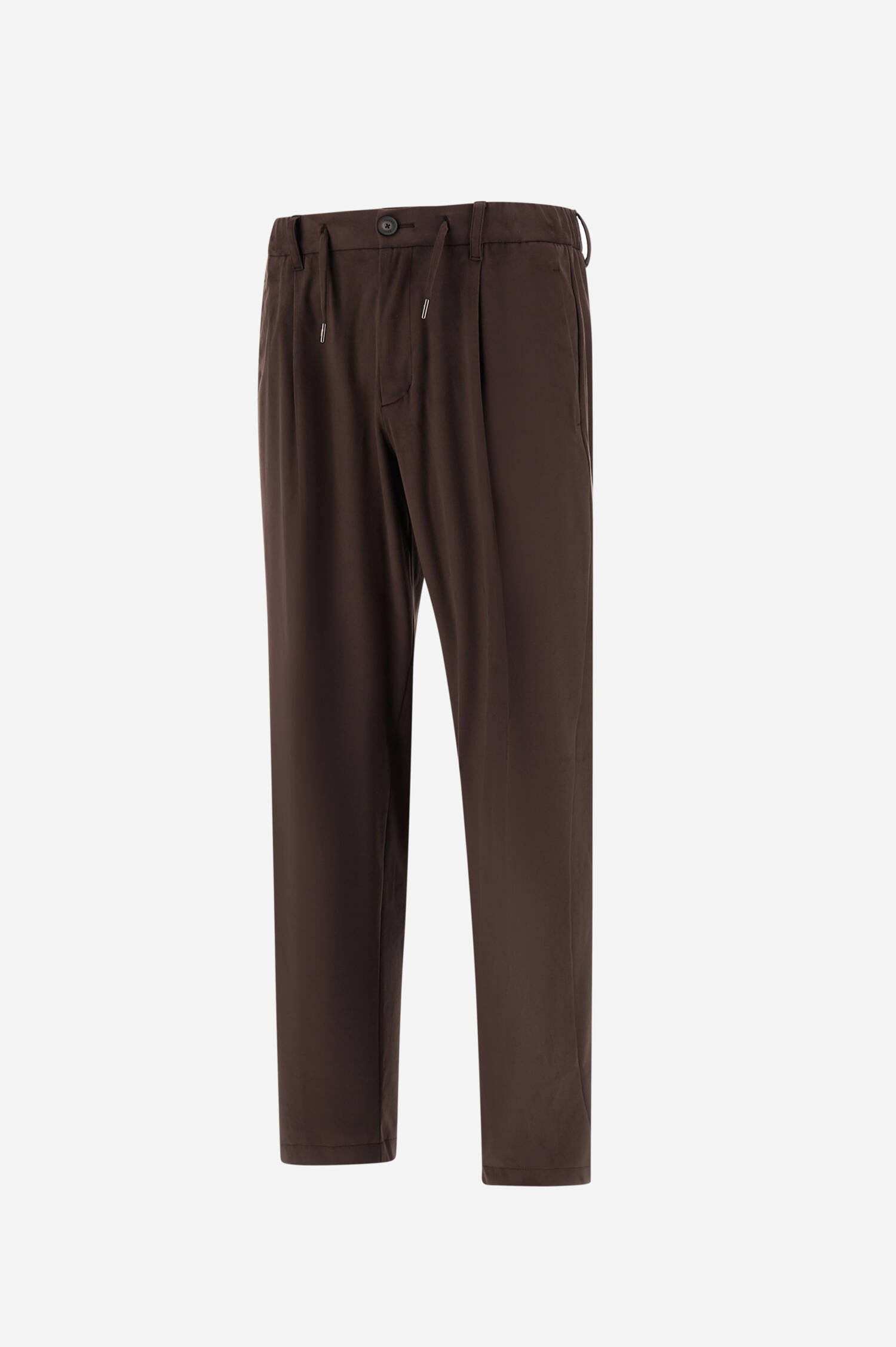 Hose mit Kordelzug in Braun Hose mit Kordelzug in Braun