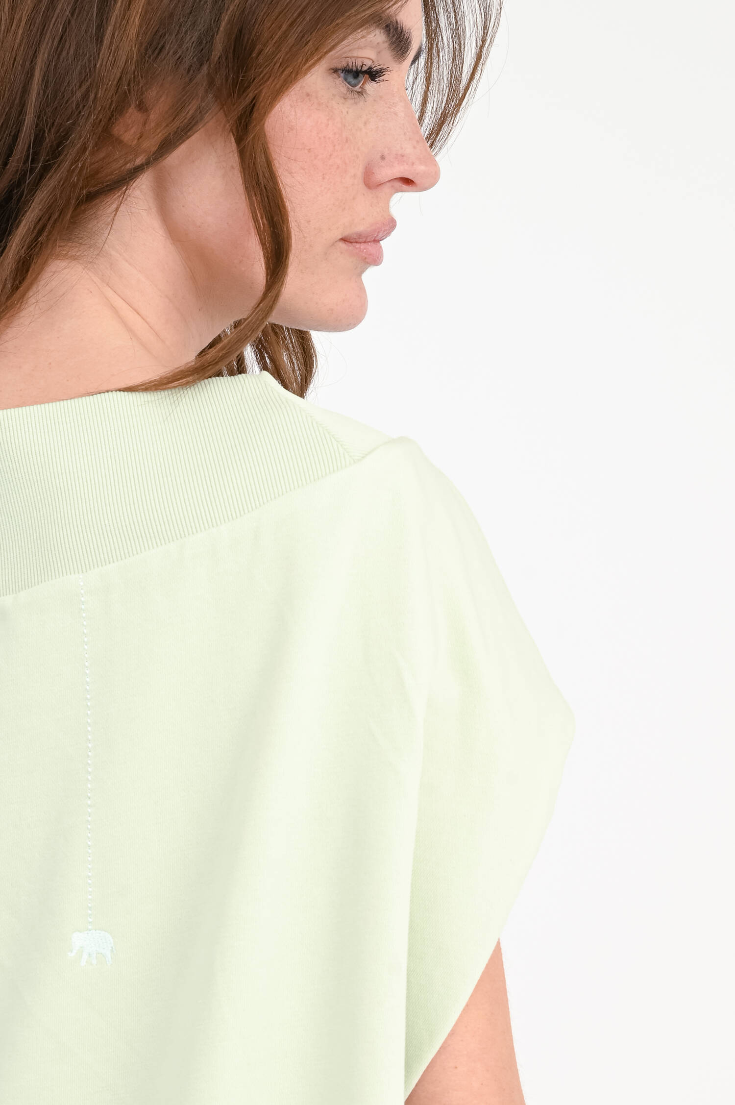 T-Shirt SONA mit U-Boot-Ausschnitt in Mint T-Shirt SONA mit U-Boot-Ausschnitt in Mint