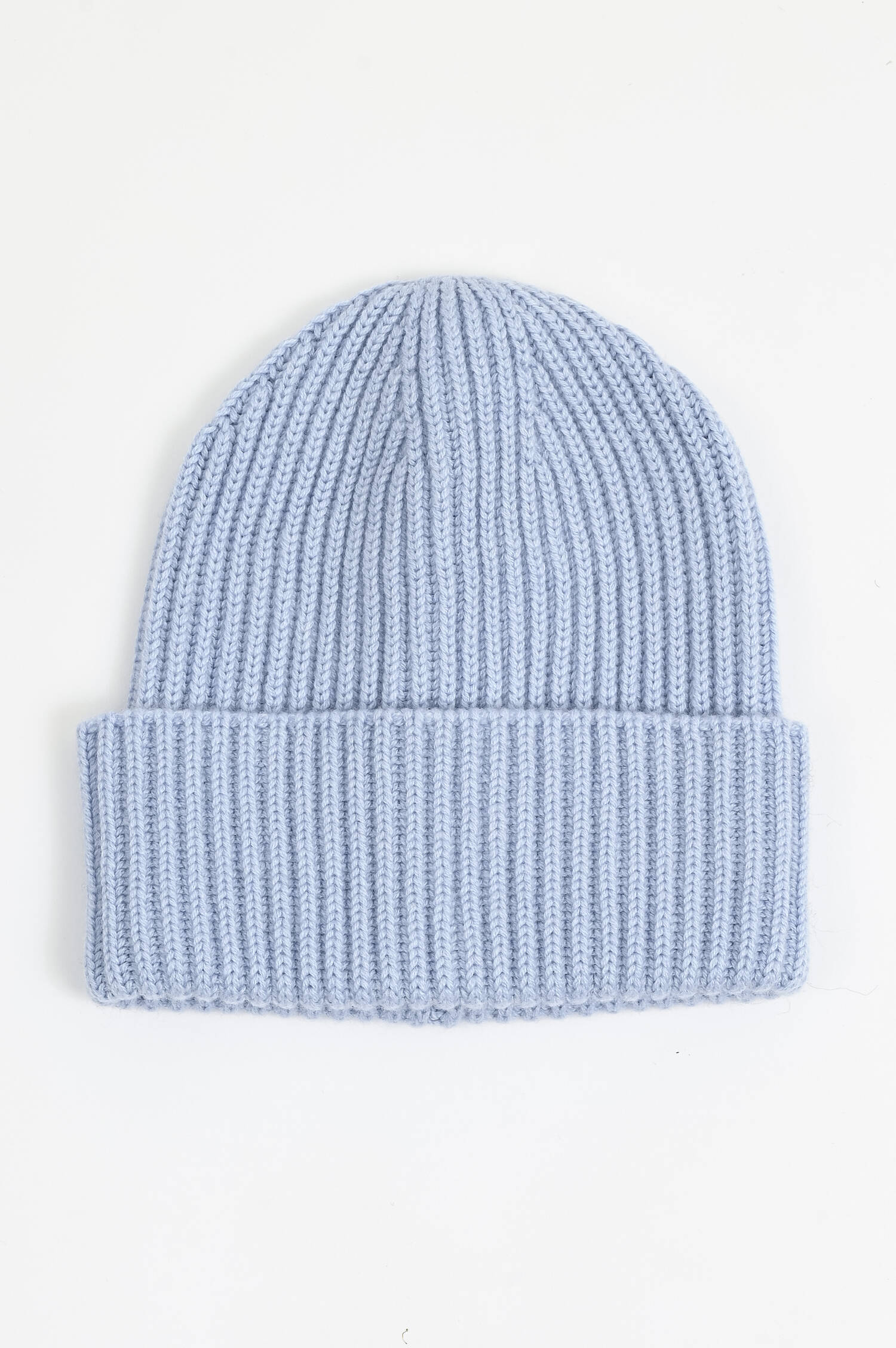 Midi-Mütze BARI aus Cashmere in Hellblau Midi-Mütze BARI aus Cashmere in Hellblau