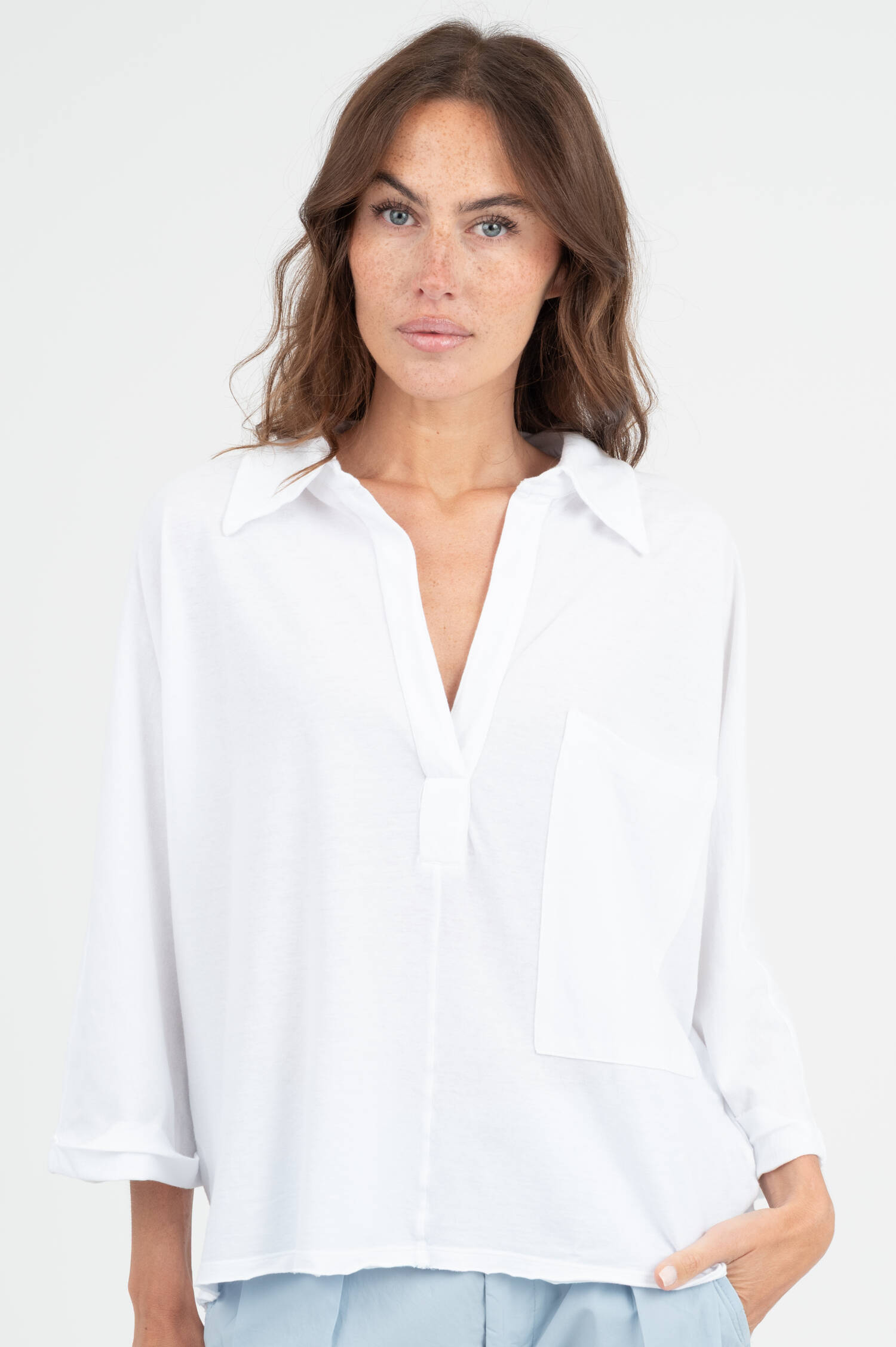 Poloshirt TALI in Weiß