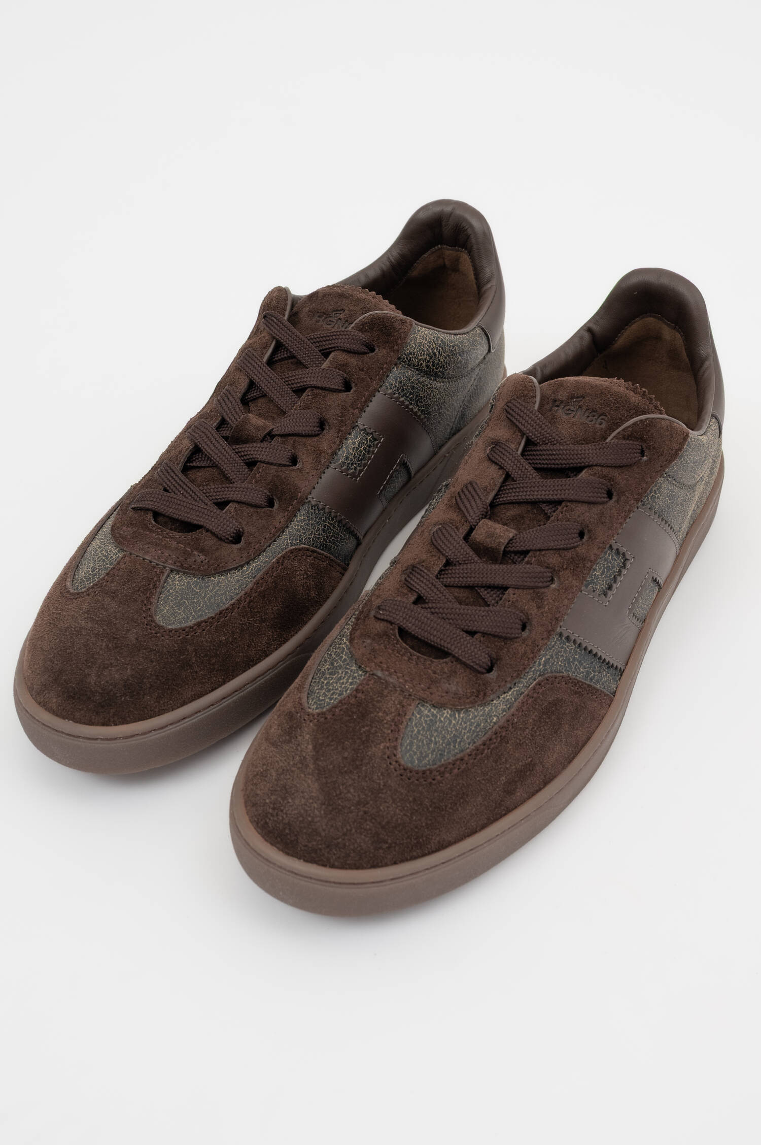 Sneaker COOL in Braun/Grün