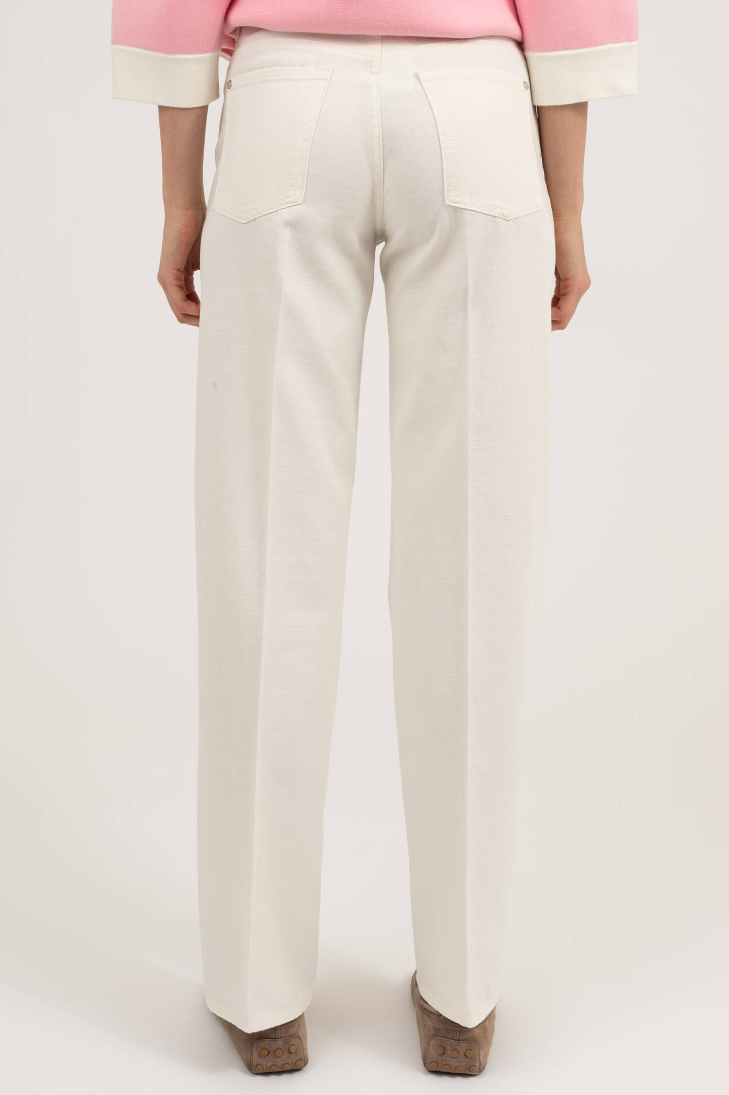 Straight Jeans STOVEPIPE in Weiß