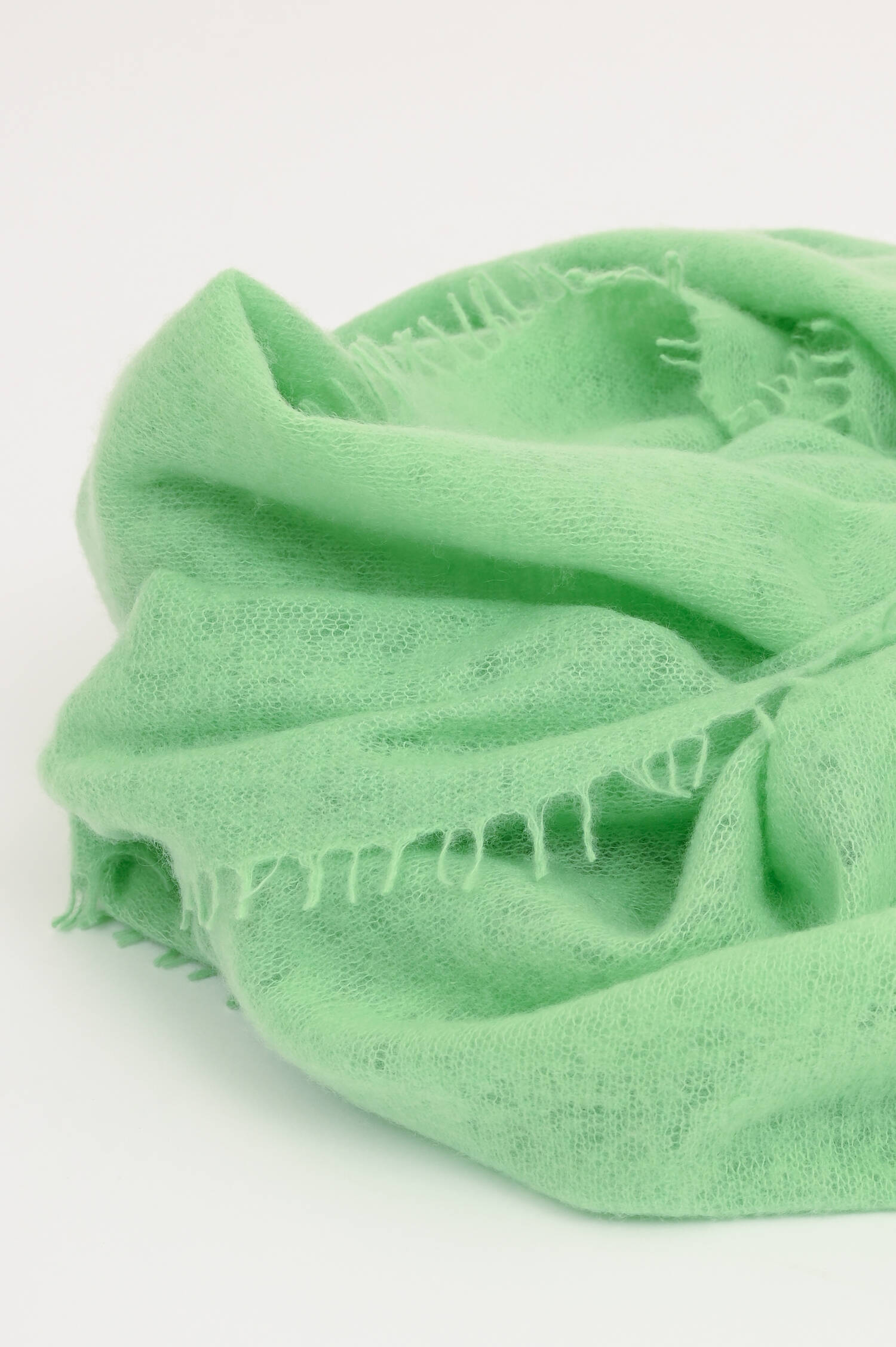 Cashmere-Schal in Hellgrün Cashmere-Schal in Hellgrün