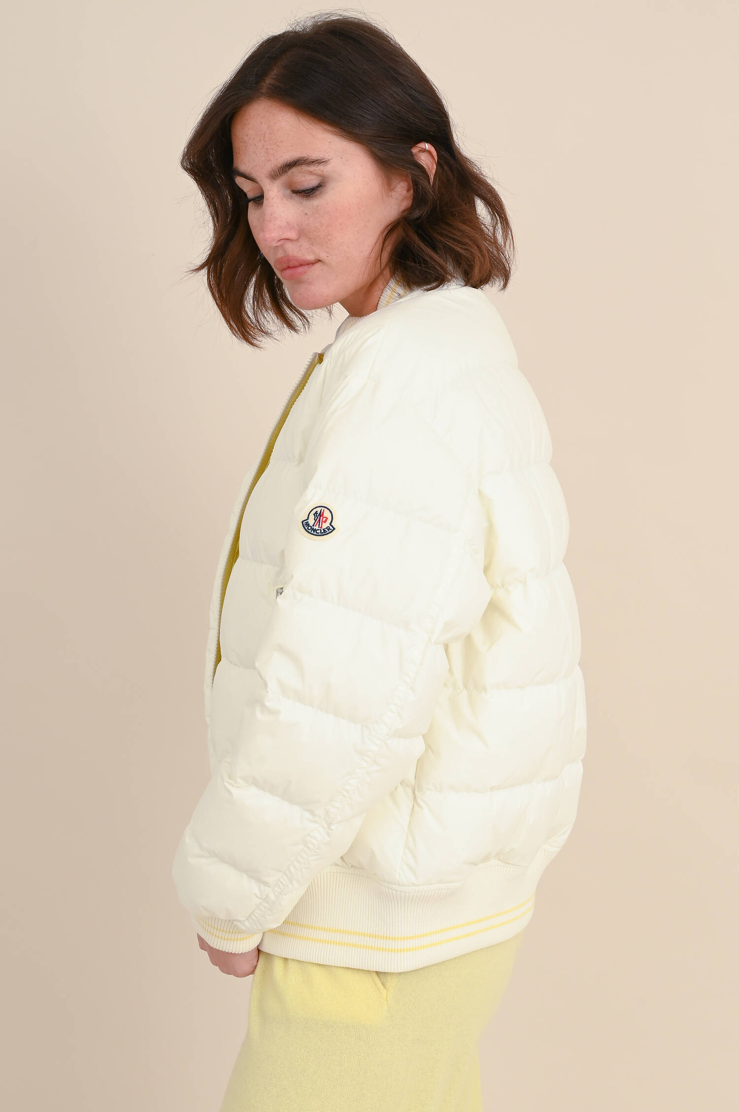 Bomberjacke ARGO in Naturweiß Bomberjacke ARGO in Naturweiß