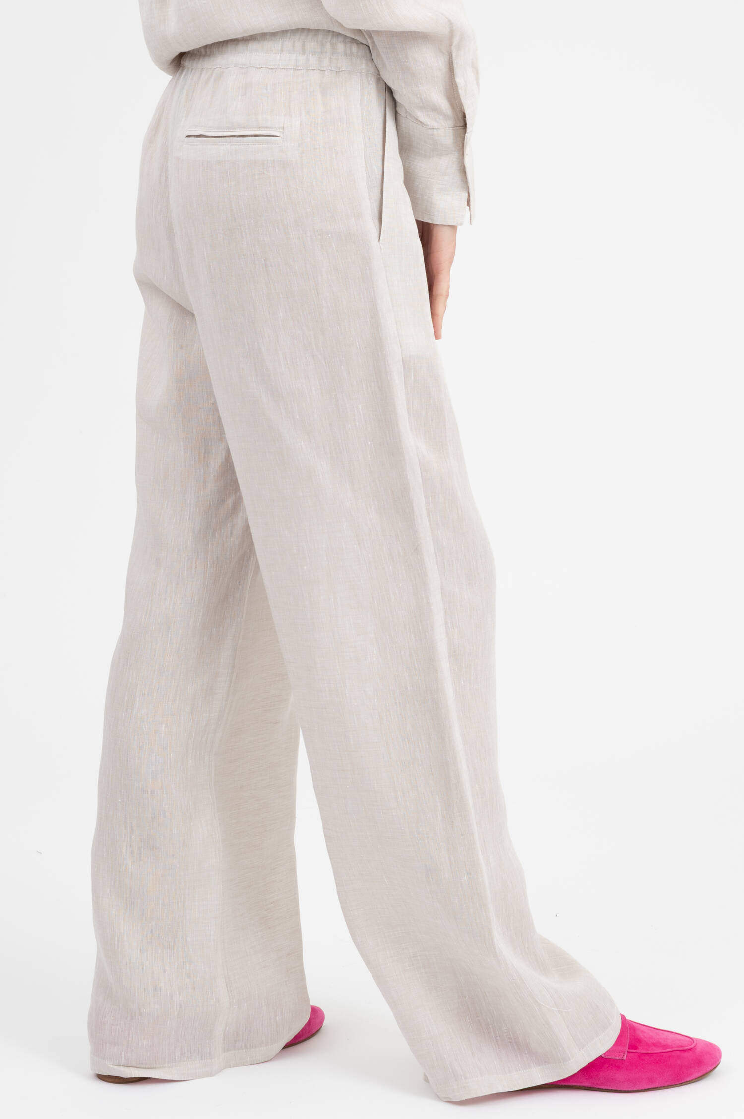 Leinenhose in Beige Leinenhose in Beige