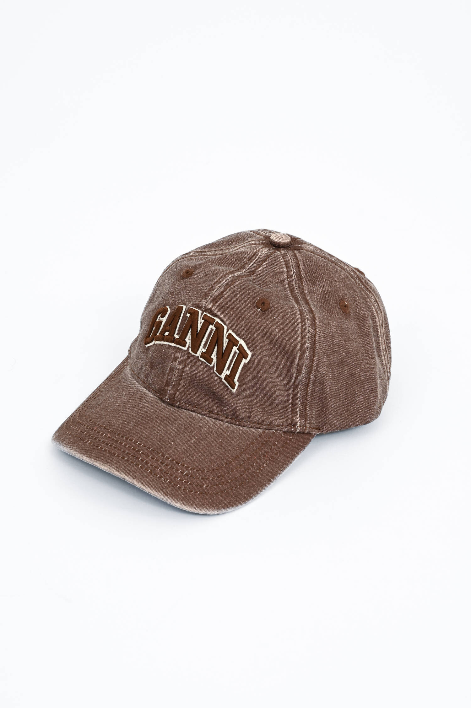 Basecap aus Baumwolle in Chocolate