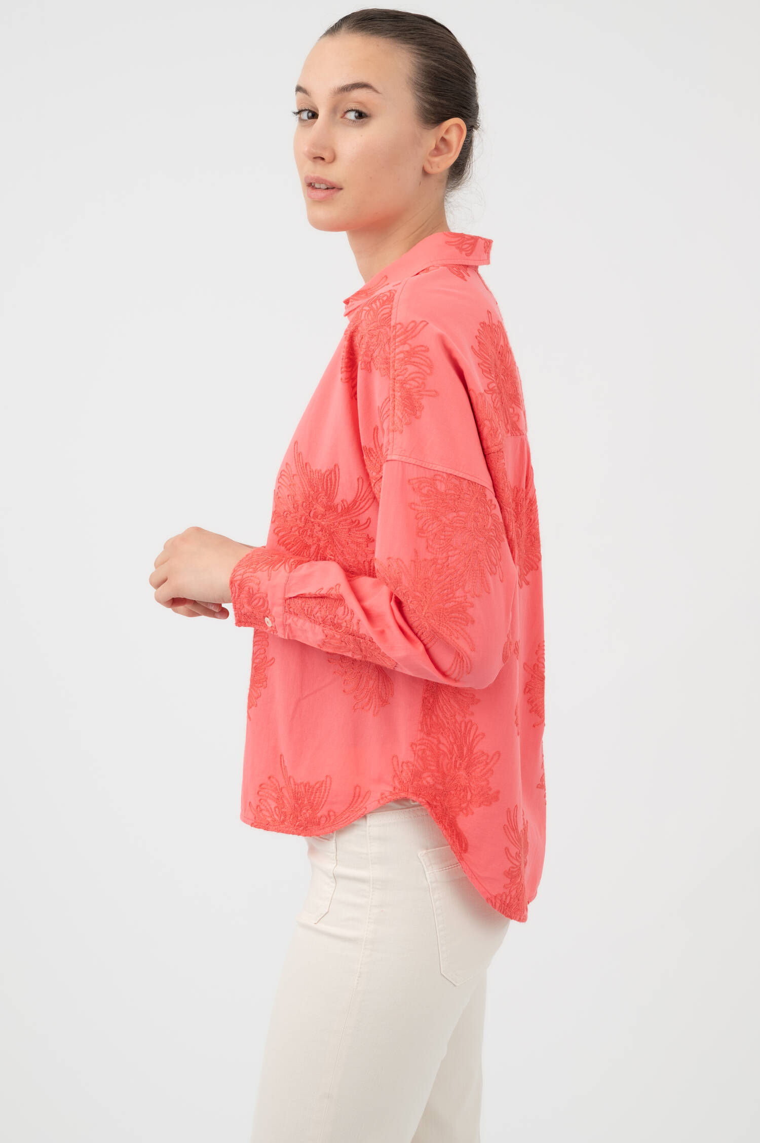 Bluse LUCY in Korall