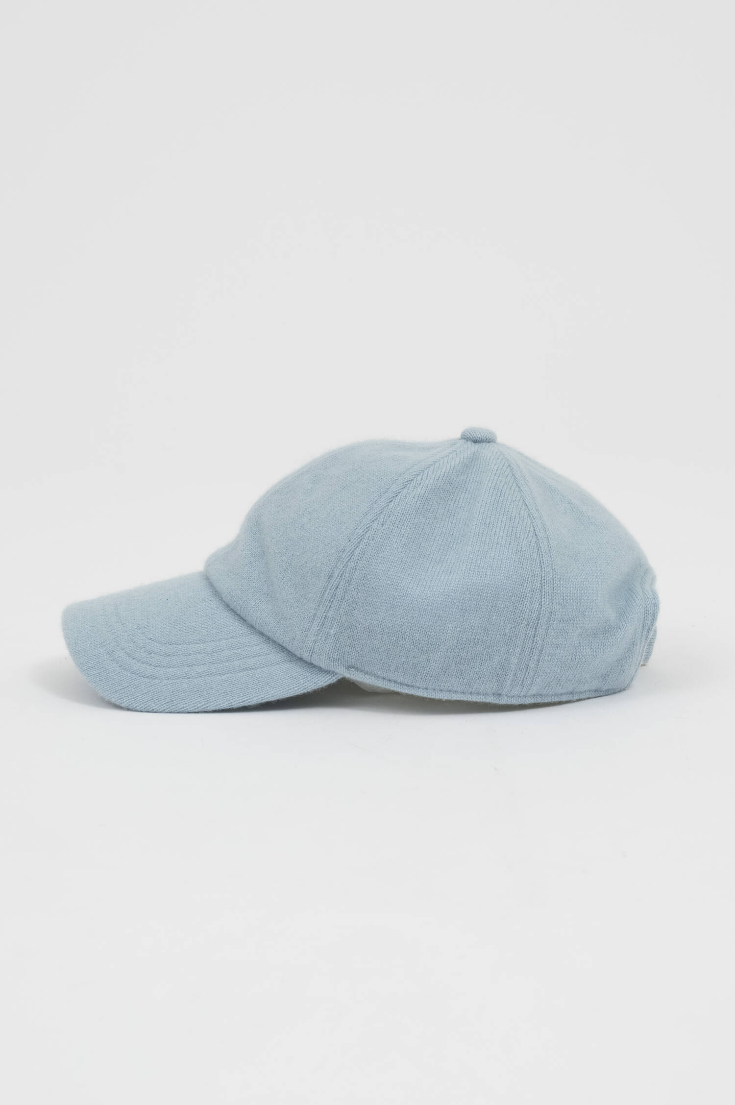 Basecap aus Cashmere in Wave