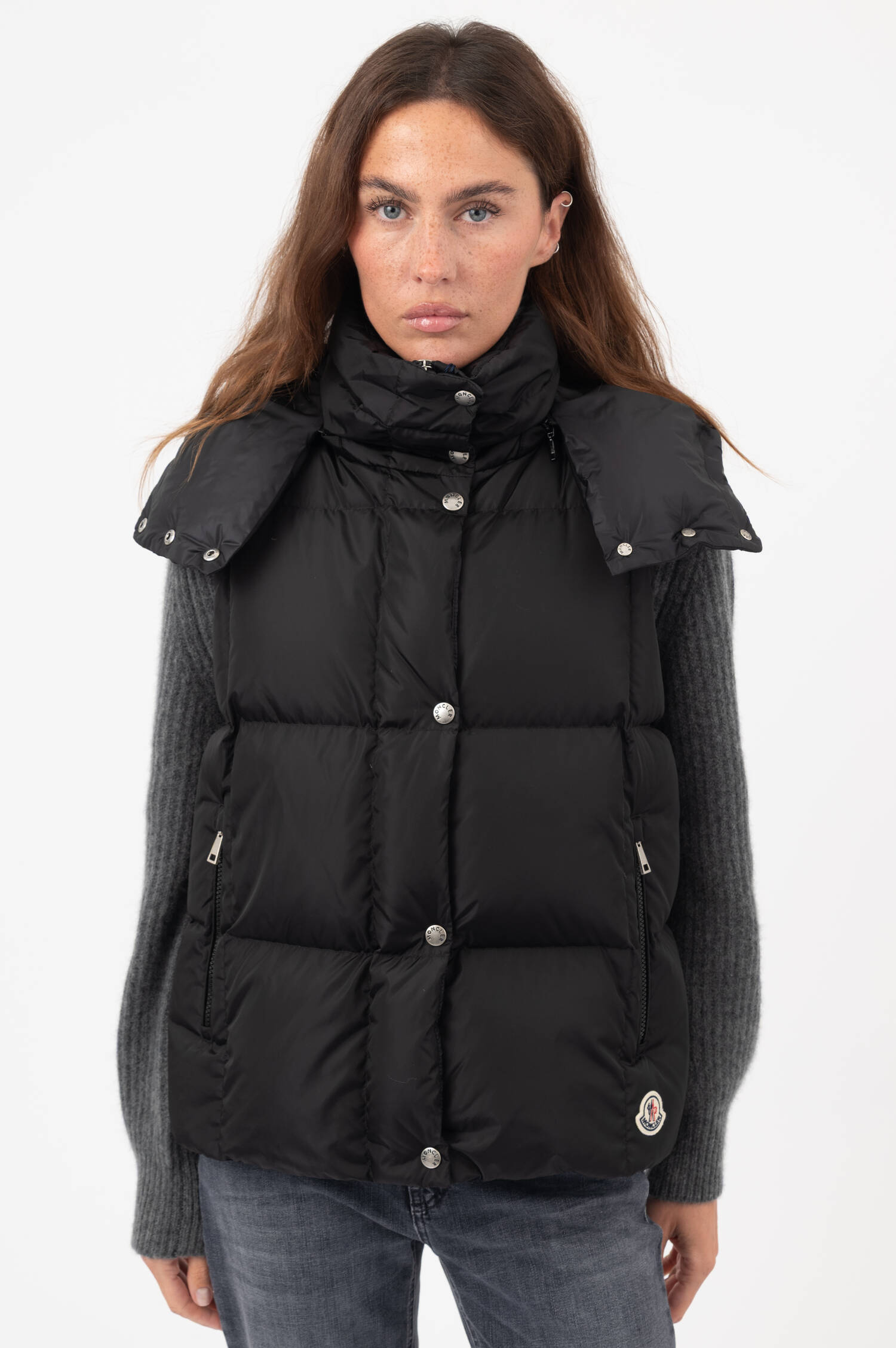 Daunengilet MACAREUX in Schwarz