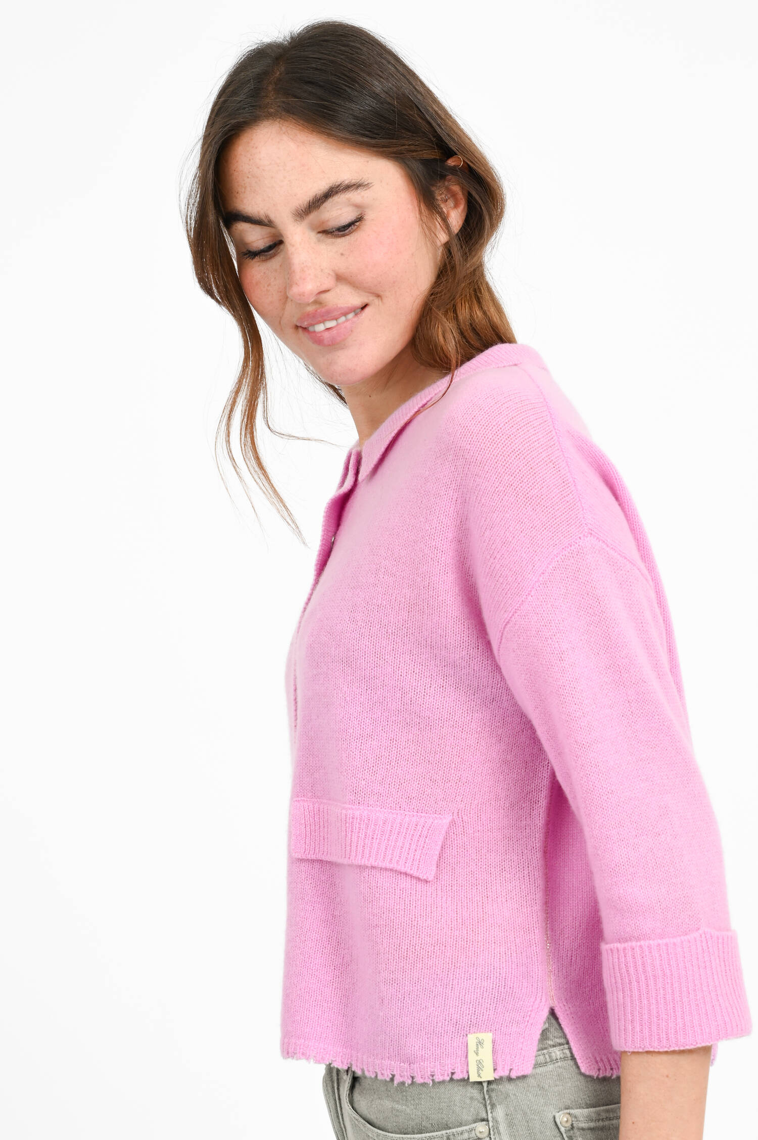 Cardigan aus Cashmere-Baumwoll-Mix in Bloom Cardigan aus Cashmere-Baumwoll-Mix in Bloom