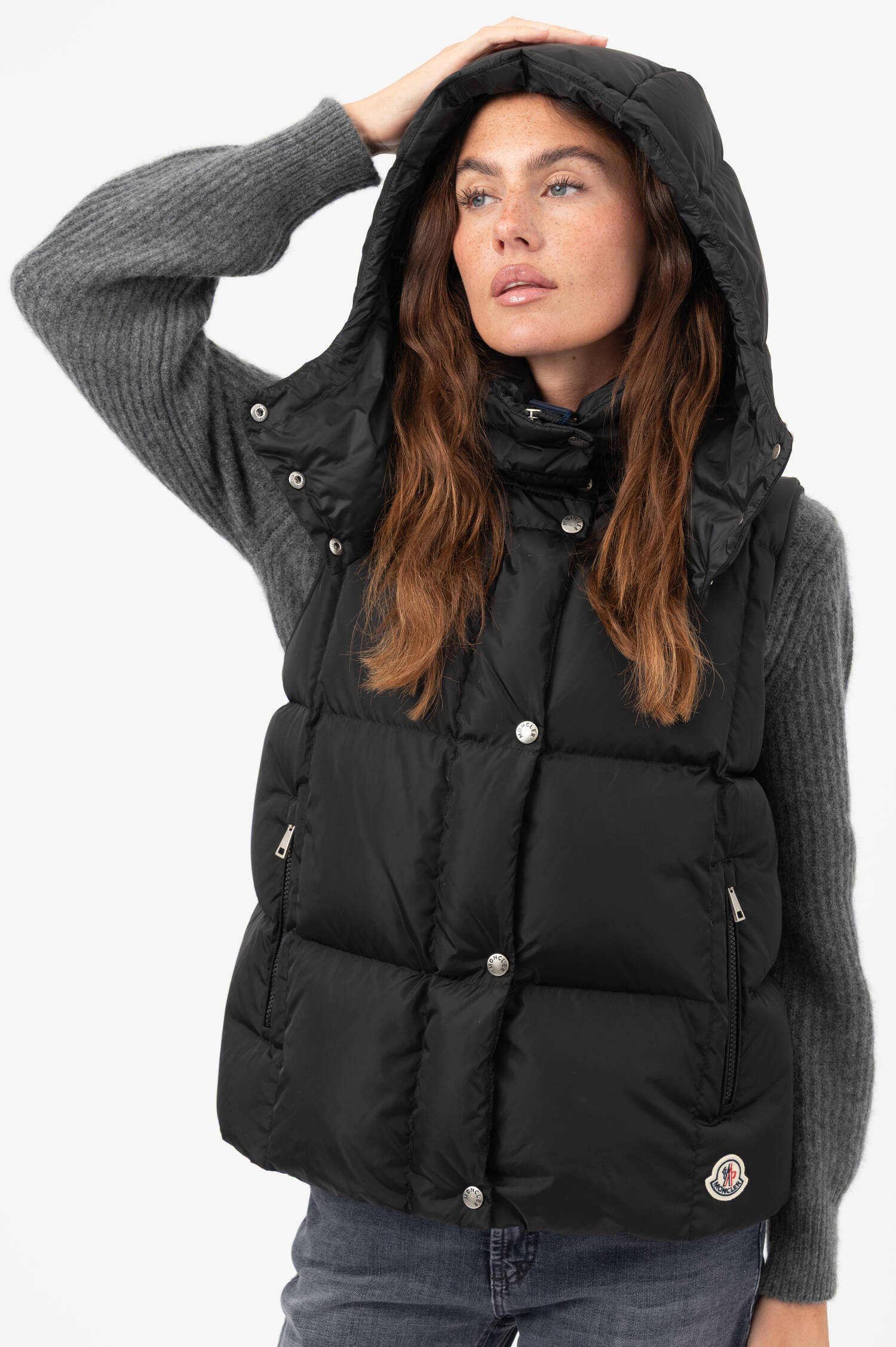 Daunengilet MACAREUX in Schwarz