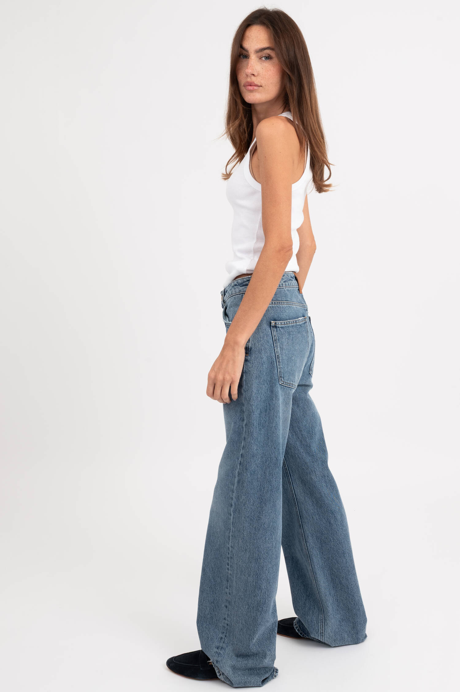 Wide-Leg Jeans NOLA in Hellblau Wide-Leg Jeans NOLA in Hellblau
