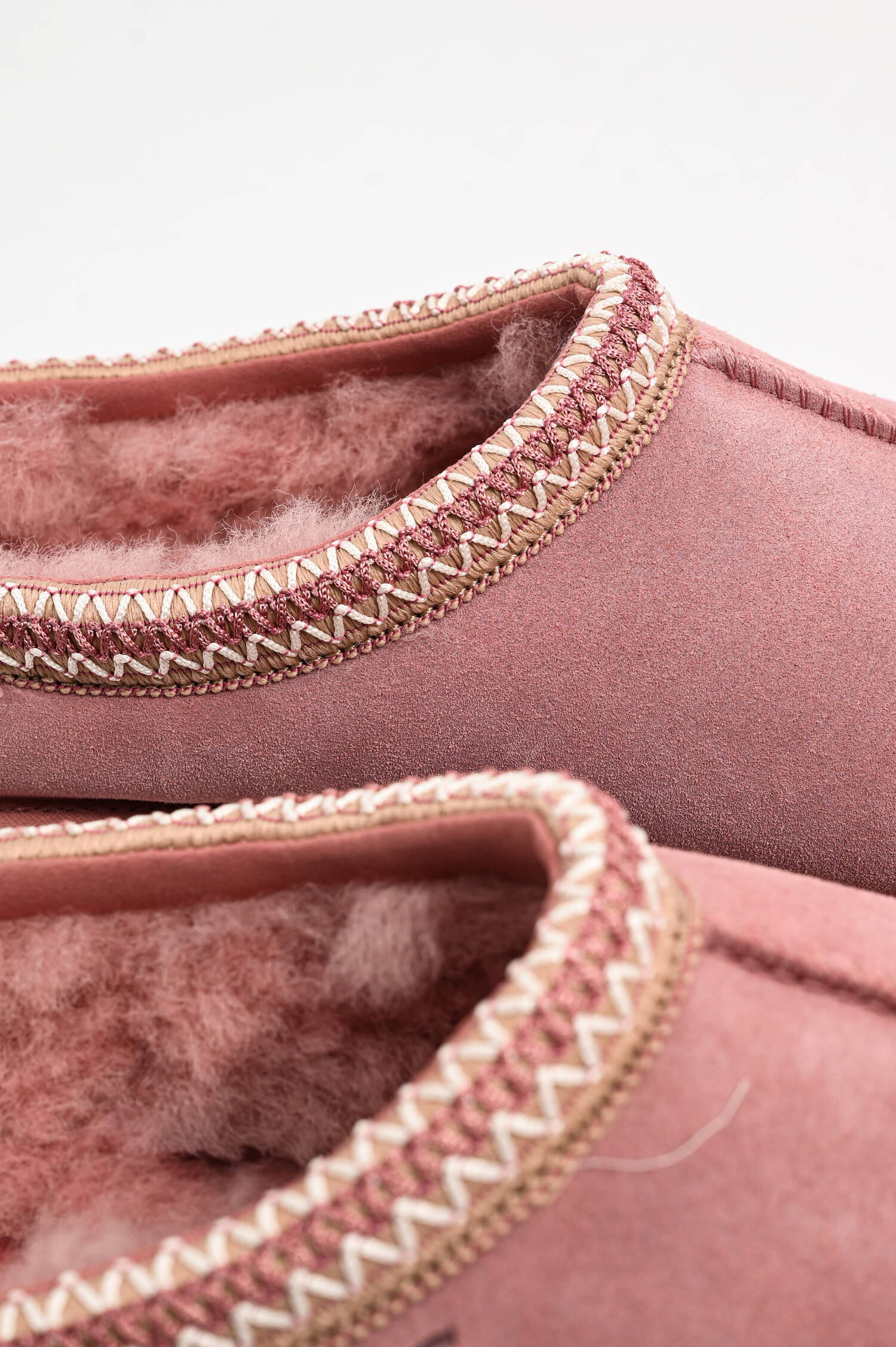 Lammfell-Pantoffel TASMAN in Rosa