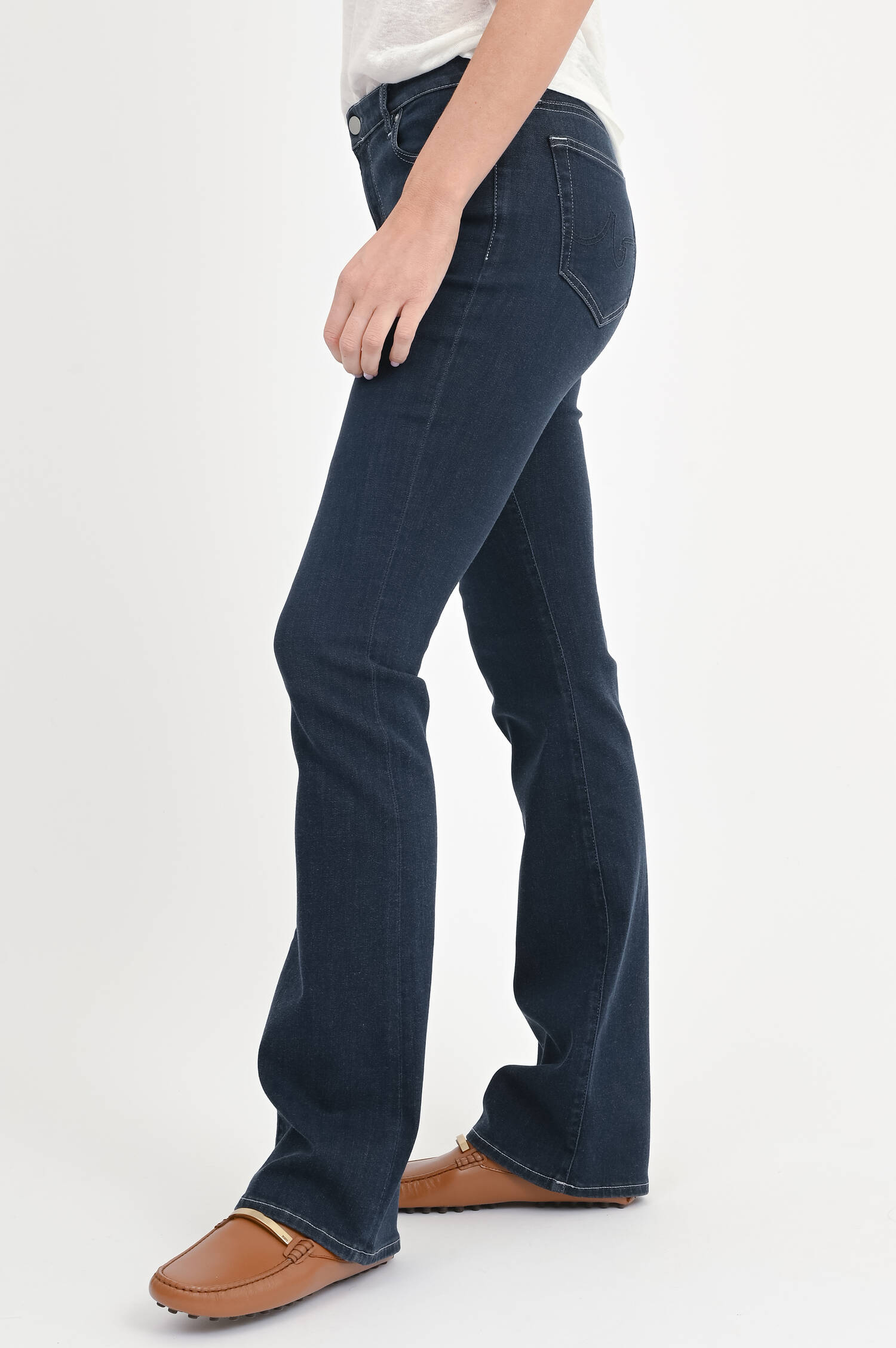 Bootcut Jeans LEGGING in Dunkelblau Bootcut Jeans LEGGING in Dunkelblau